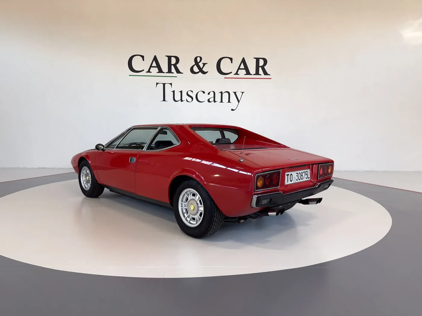 1975 Ferrari Dino 308 GT4 offered by a specialist dealer in Lucca, Italy, photo 2 of 18