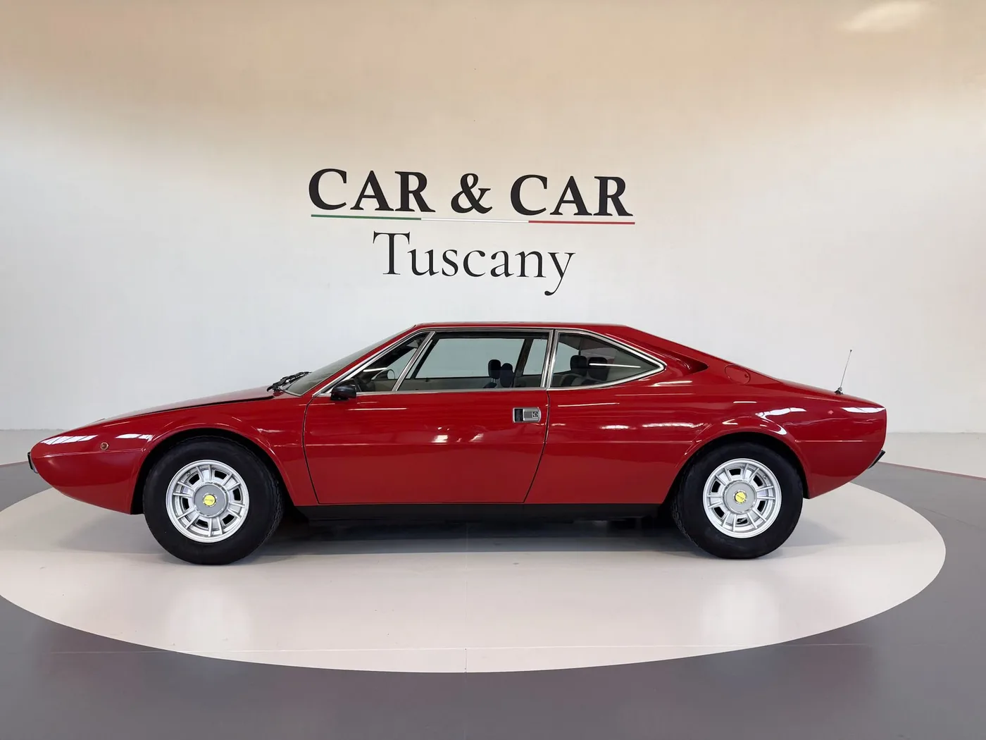 1975 Ferrari Dino 308 GT4 offered by a specialist dealer in Lucca, Italy, photo 6 of 18