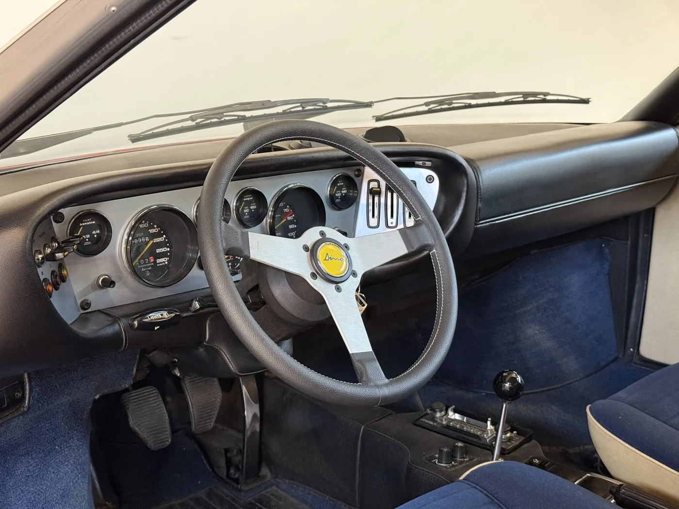 1975 Ferrari Dino 308 GT4 offered by a specialist dealer in Lucca, Italy, photo 12 of 18