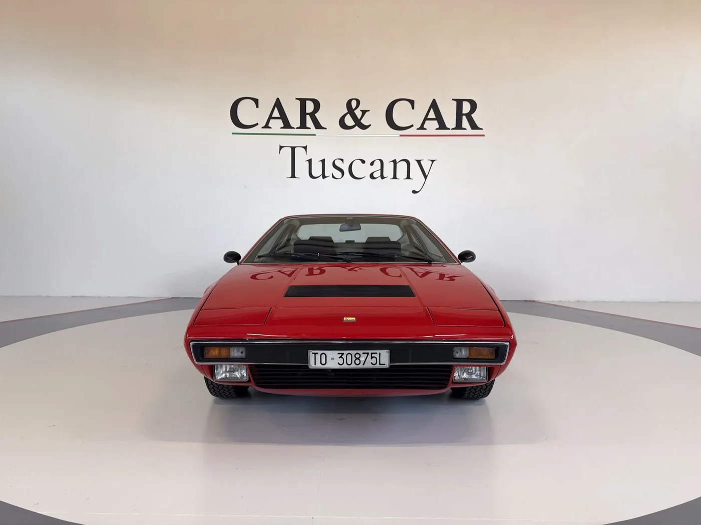 1975 Ferrari Dino 308 GT4 offered by a specialist dealer in Lucca, Italy, photo 15 of 18