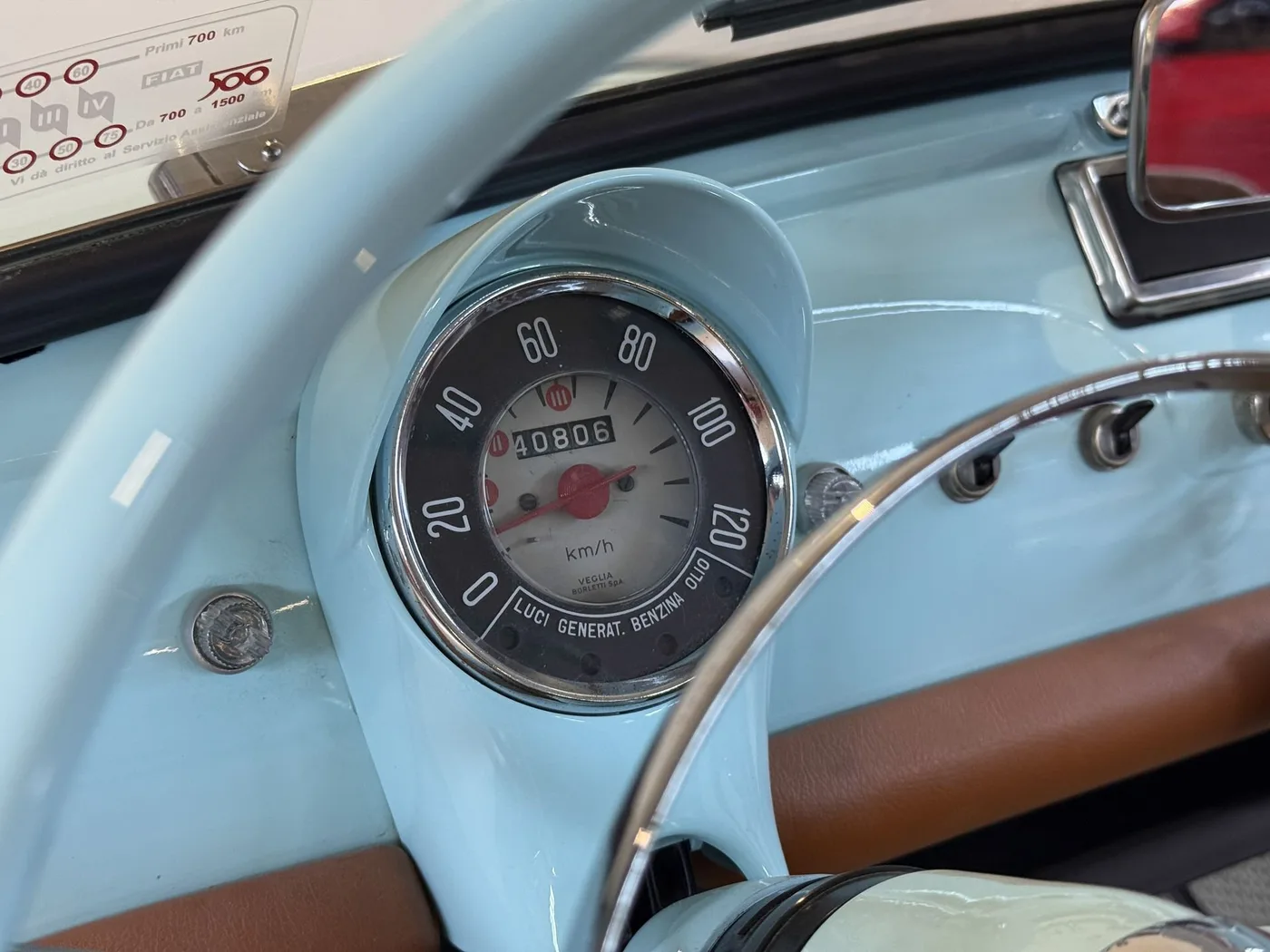 1976 Fiat 500 Spiaggina proposée par un concessionnaire spécialisé à Lucca, Italie, photo 11 sur 20
