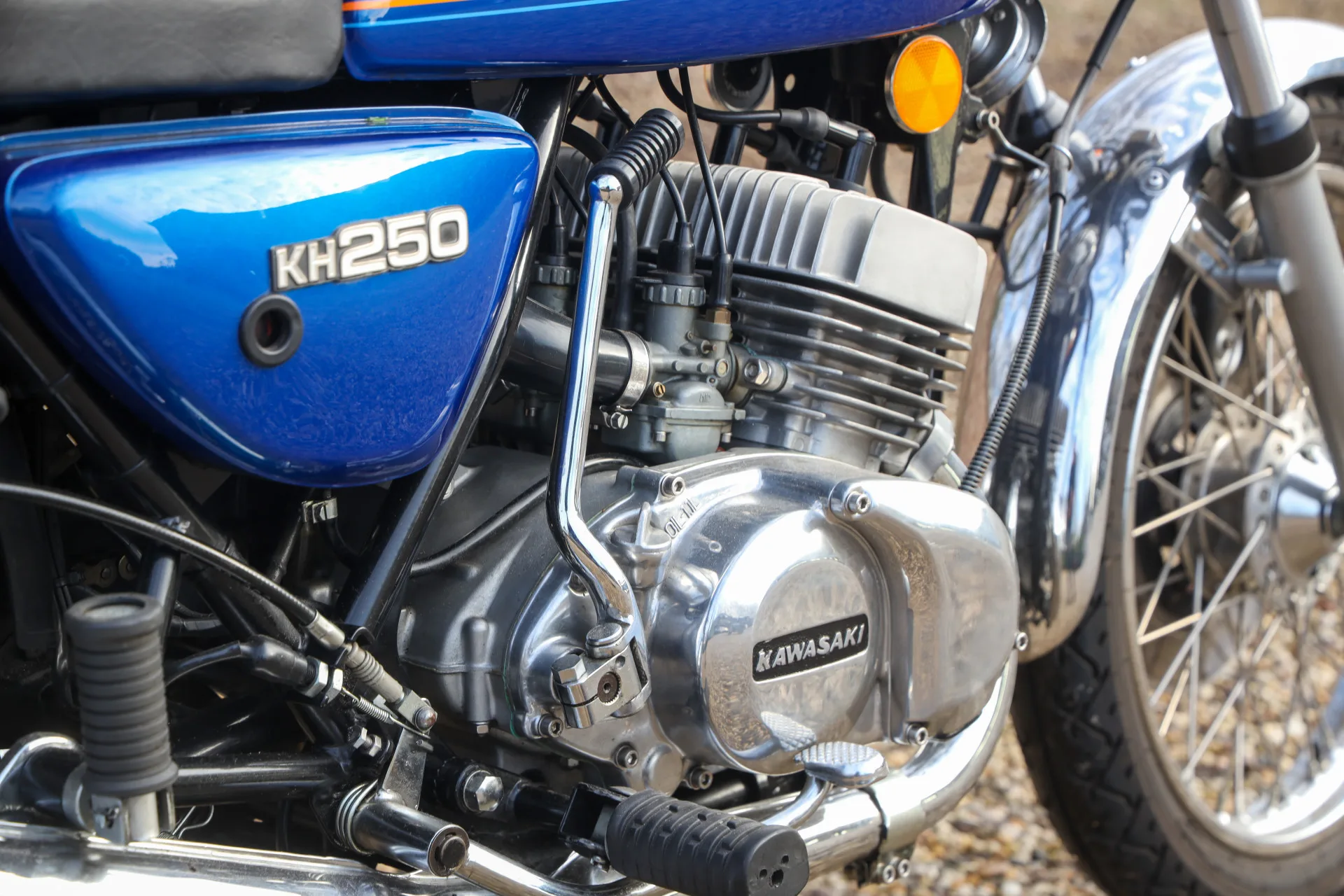 1977 Kawasaki KH 250, 14/21