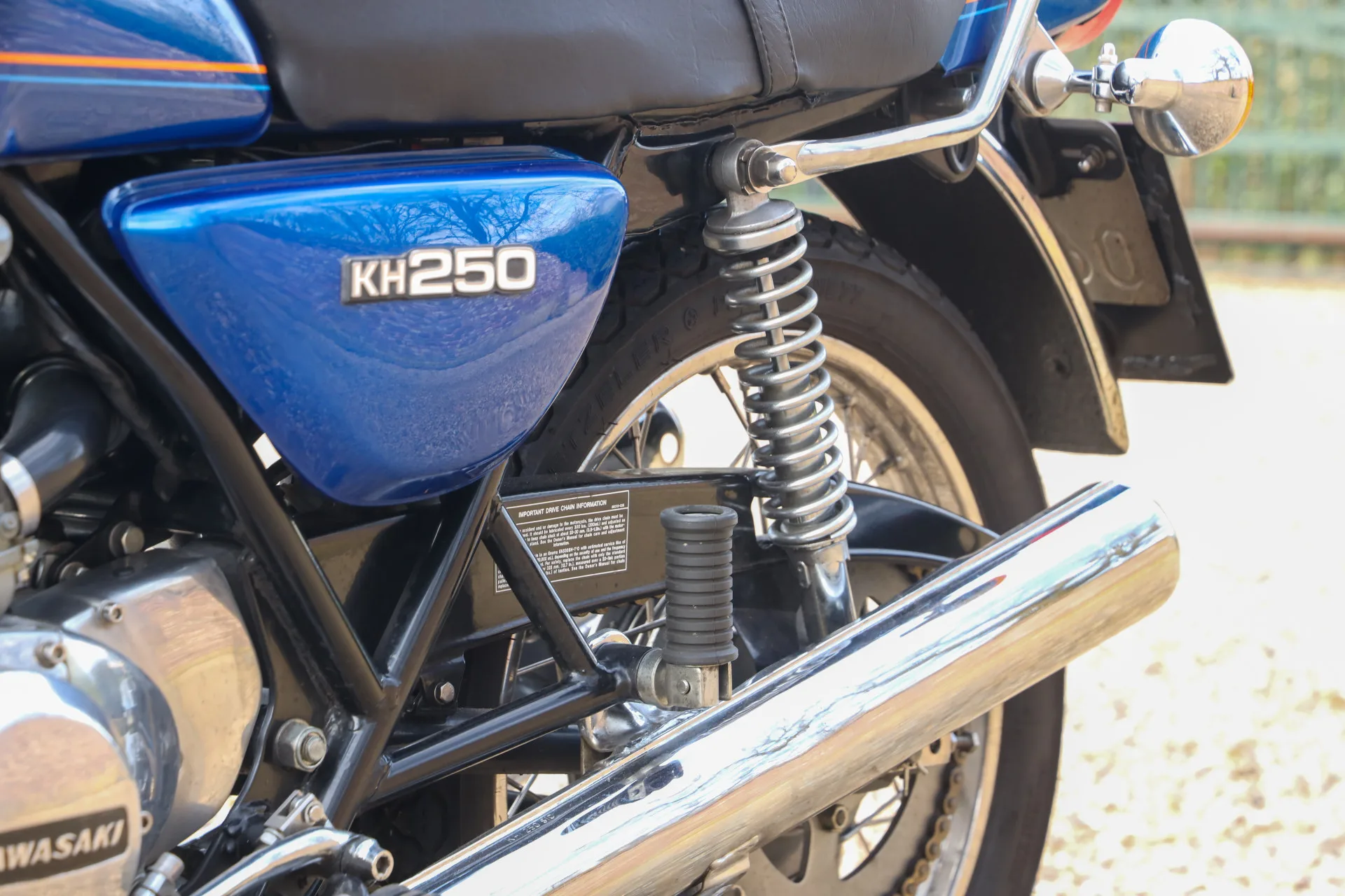 1977 Kawasaki KH 250, 16/21