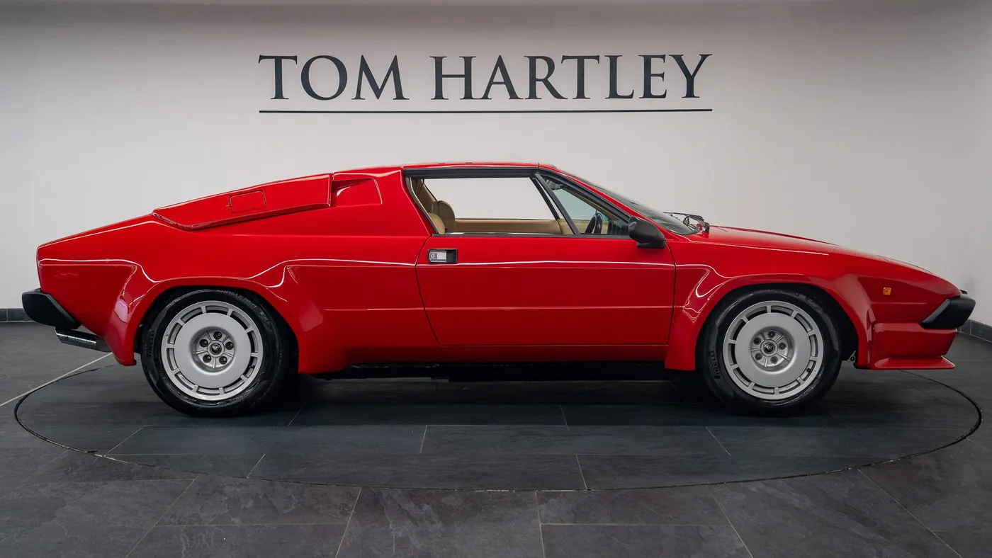 1983 Lamborghini Jalpa P350 proposée par un concessionnaire spécialisé à Swadlincote, Royaume-Uni, photo 4 sur 15