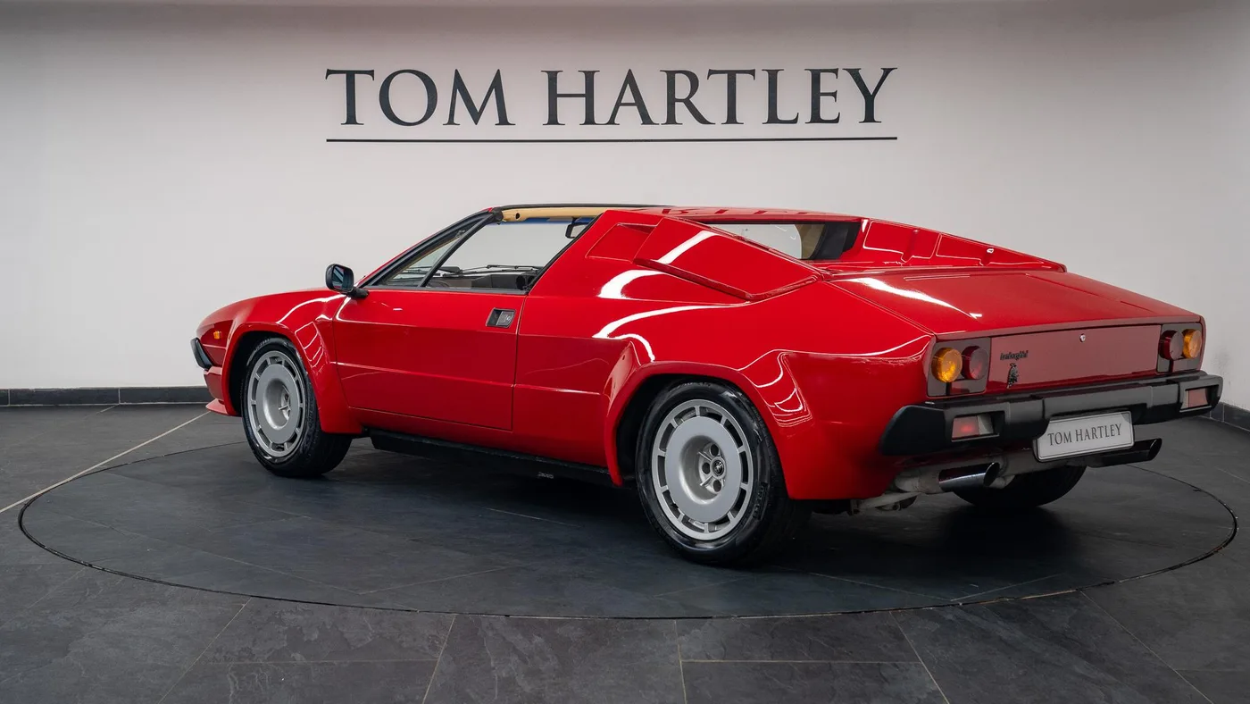 1983 Lamborghini Jalpa P350 proposée par un concessionnaire spécialisé à Swadlincote, Royaume-Uni, photo 8 sur 15