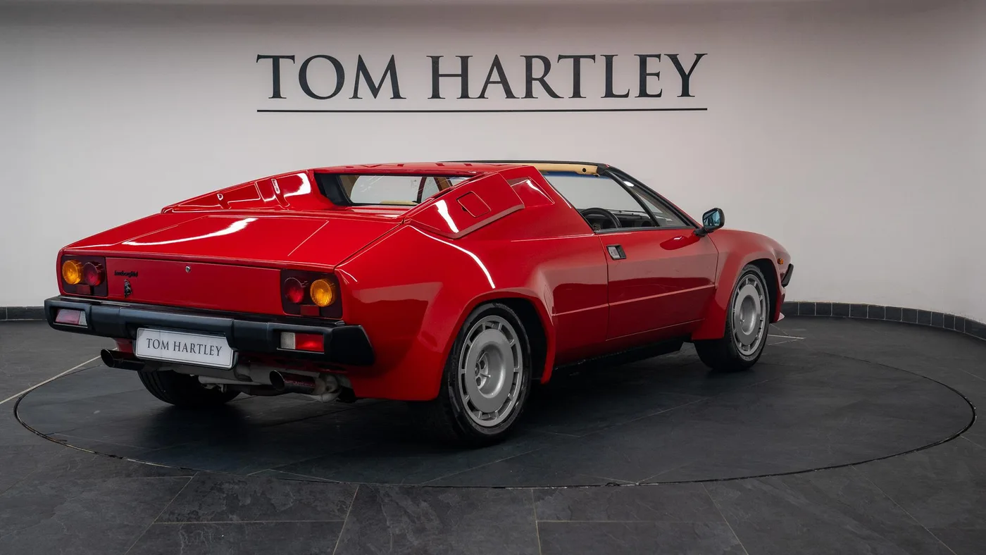 1983 Lamborghini Jalpa P350 proposée par un concessionnaire spécialisé à Swadlincote, Royaume-Uni, photo 10 sur 15