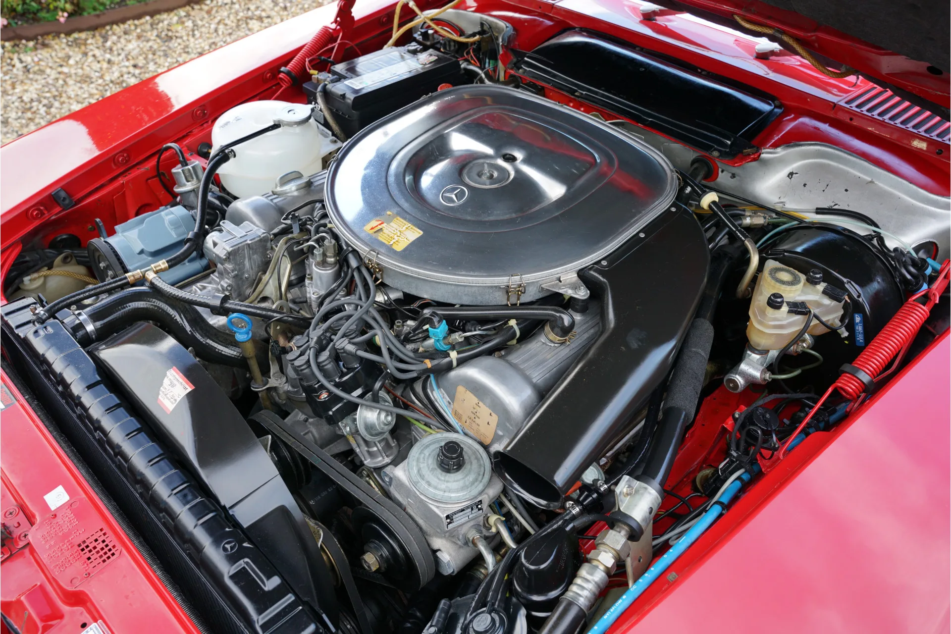 1983 Mercedes-Benz 500 SL, 28/30