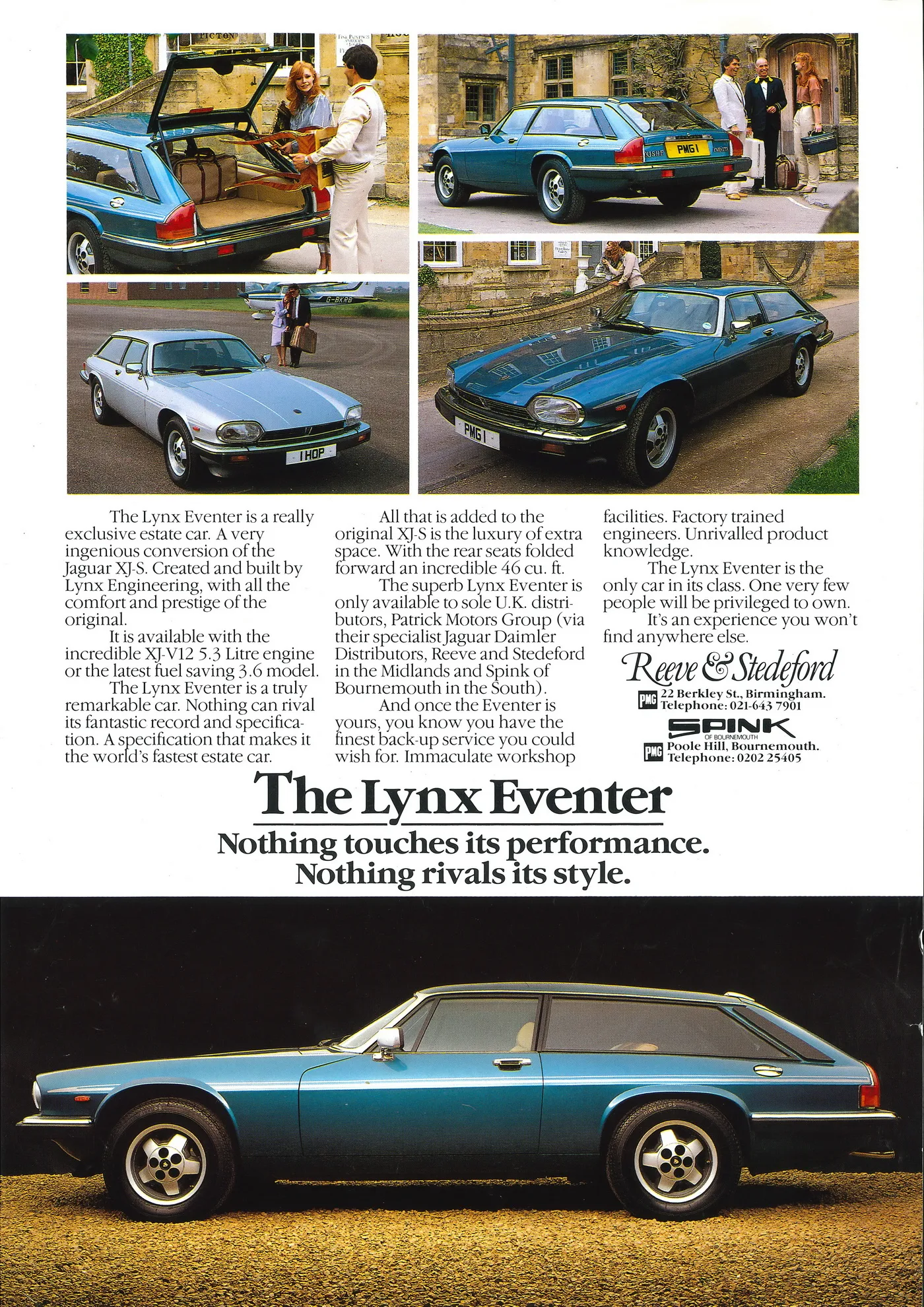 1985 Jaguar XJ-S V12 Lynx Eventer, 8/30