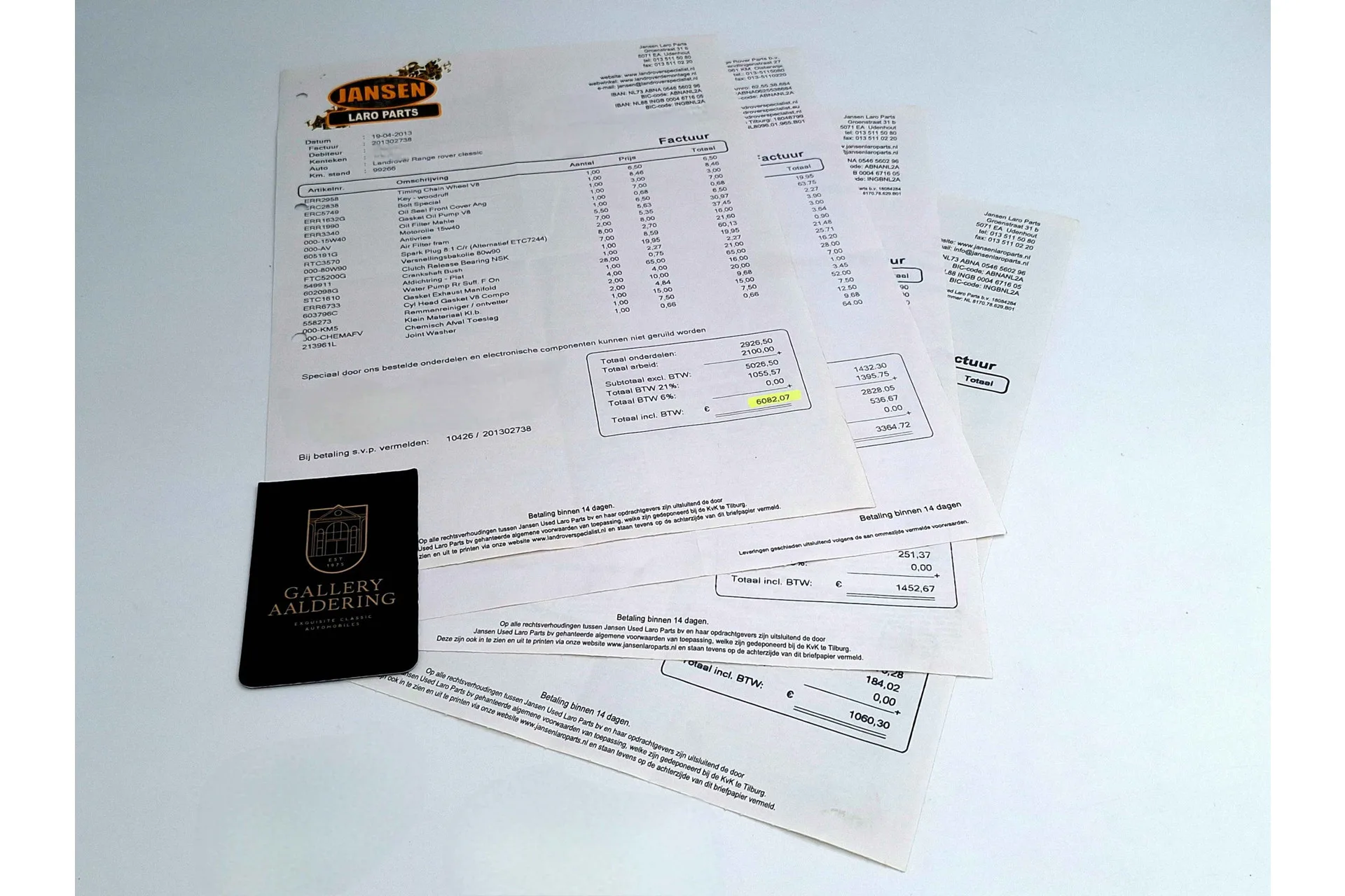1985 Land Rover Range Rover Classic 3.5 V8, 2/3