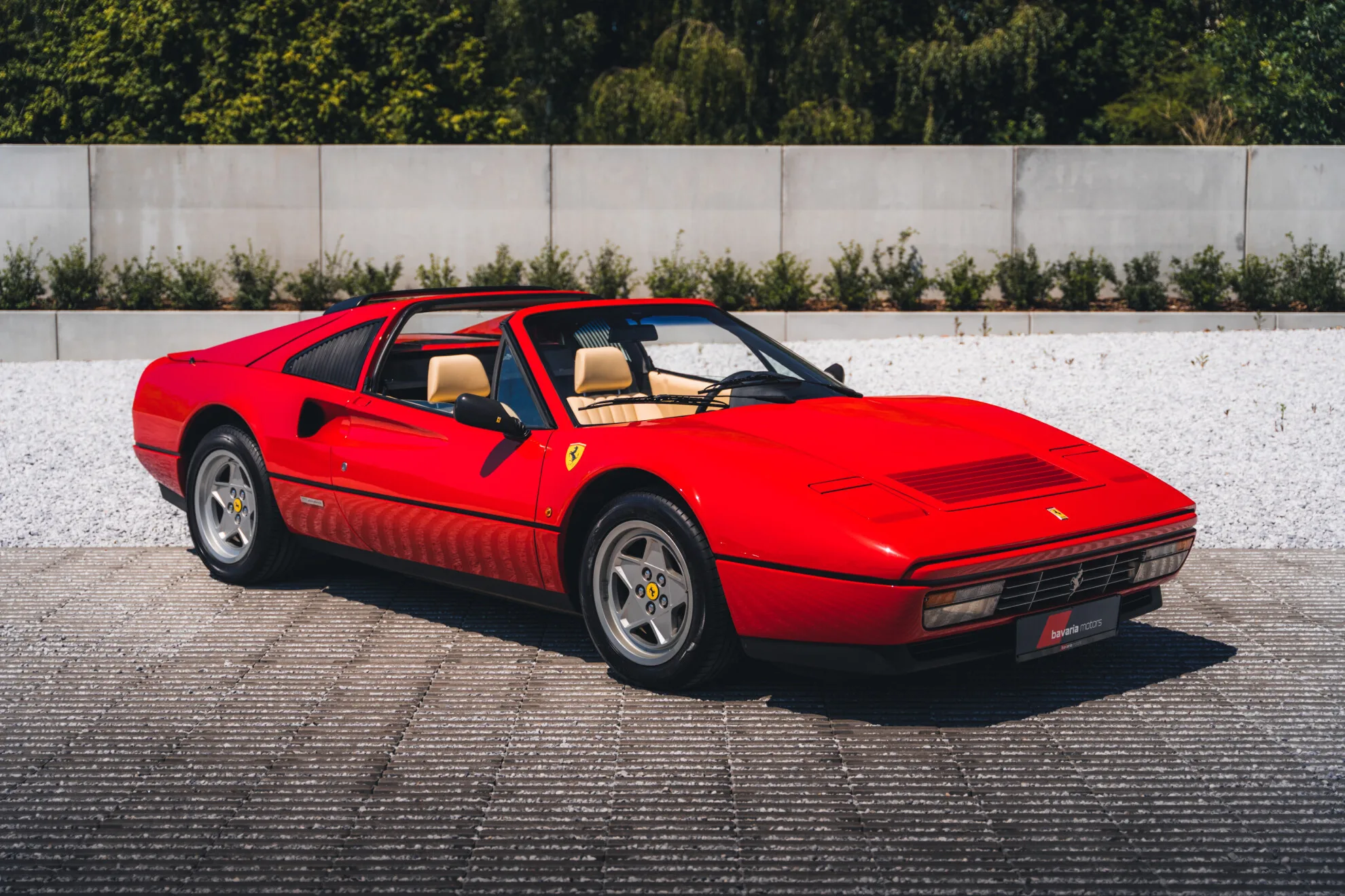 1986 Ferrari 328 GTS offered by a specialist dealer in Harelbeke, Belgium, main photo