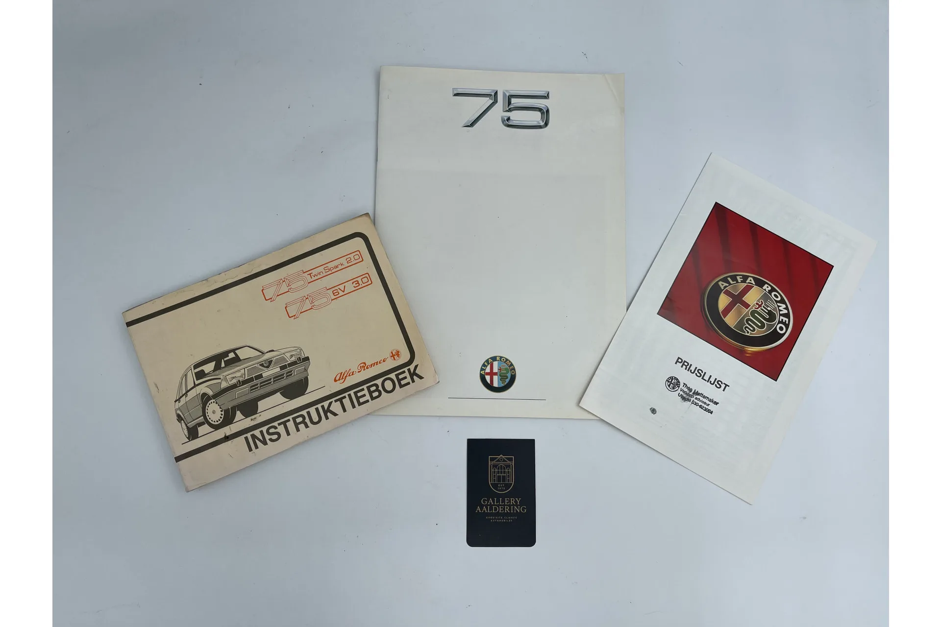 1988 Alfa Romeo 75 2.0 Twin Spark, 7/30