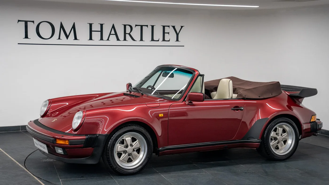 1988 Porsche 911 Super Sport Cabriolet, Turbo-body G50 angeboten von einem Fachhändler in Swadlincote, Vereinigtes Königreich, Foto 4 von 15