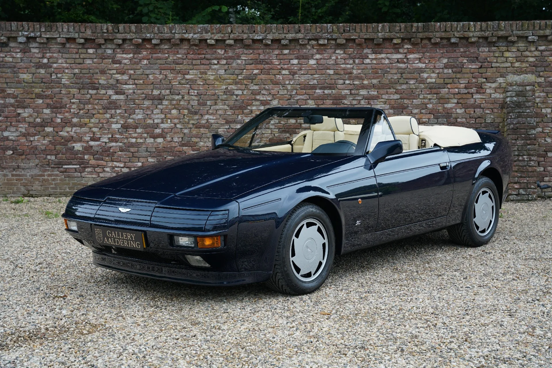 1990 Aston Martin V8 Zagato Volante offered by a specialist dealer in Brummen, Netherlands, main photo