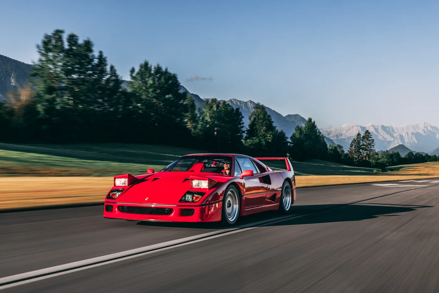 1990 Ferrari F40 offered by a specialist dealer in Munich, Germany, photo 10 of 15
