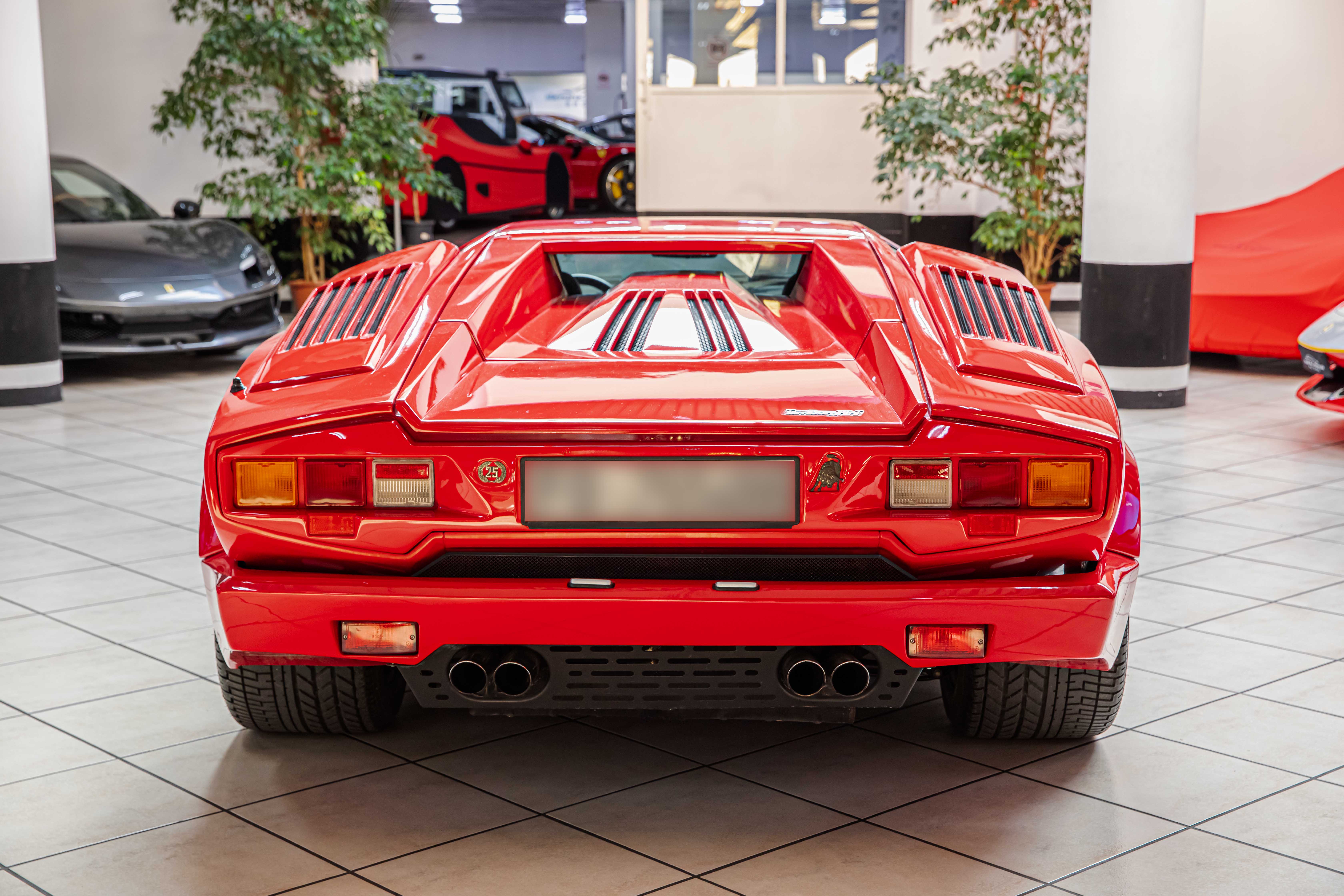 1990 Lamborghini Countach 25th Anniversary offered by a specialist dealer in Milan, Italy, photo 12 of 20