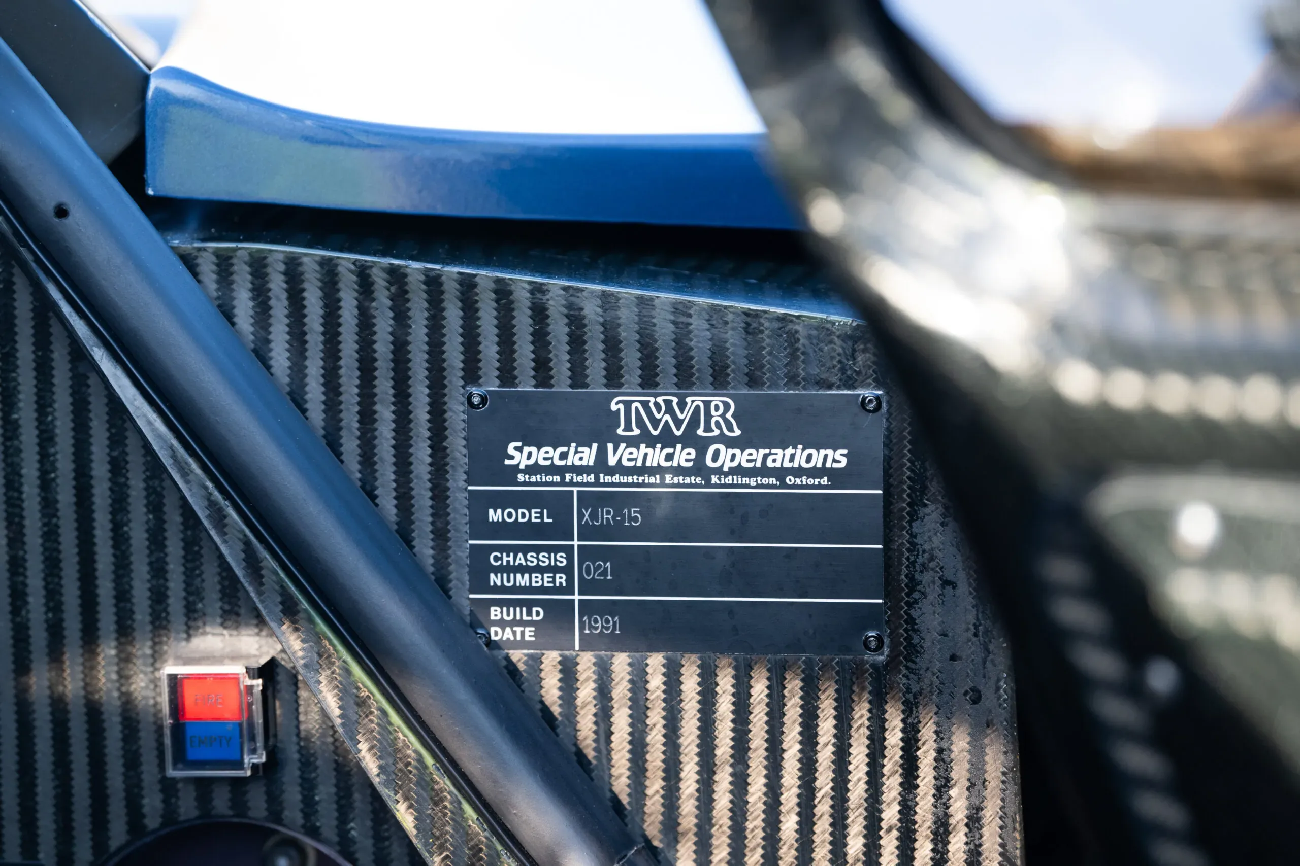 1991 Jaguar XJR-15, 22/30