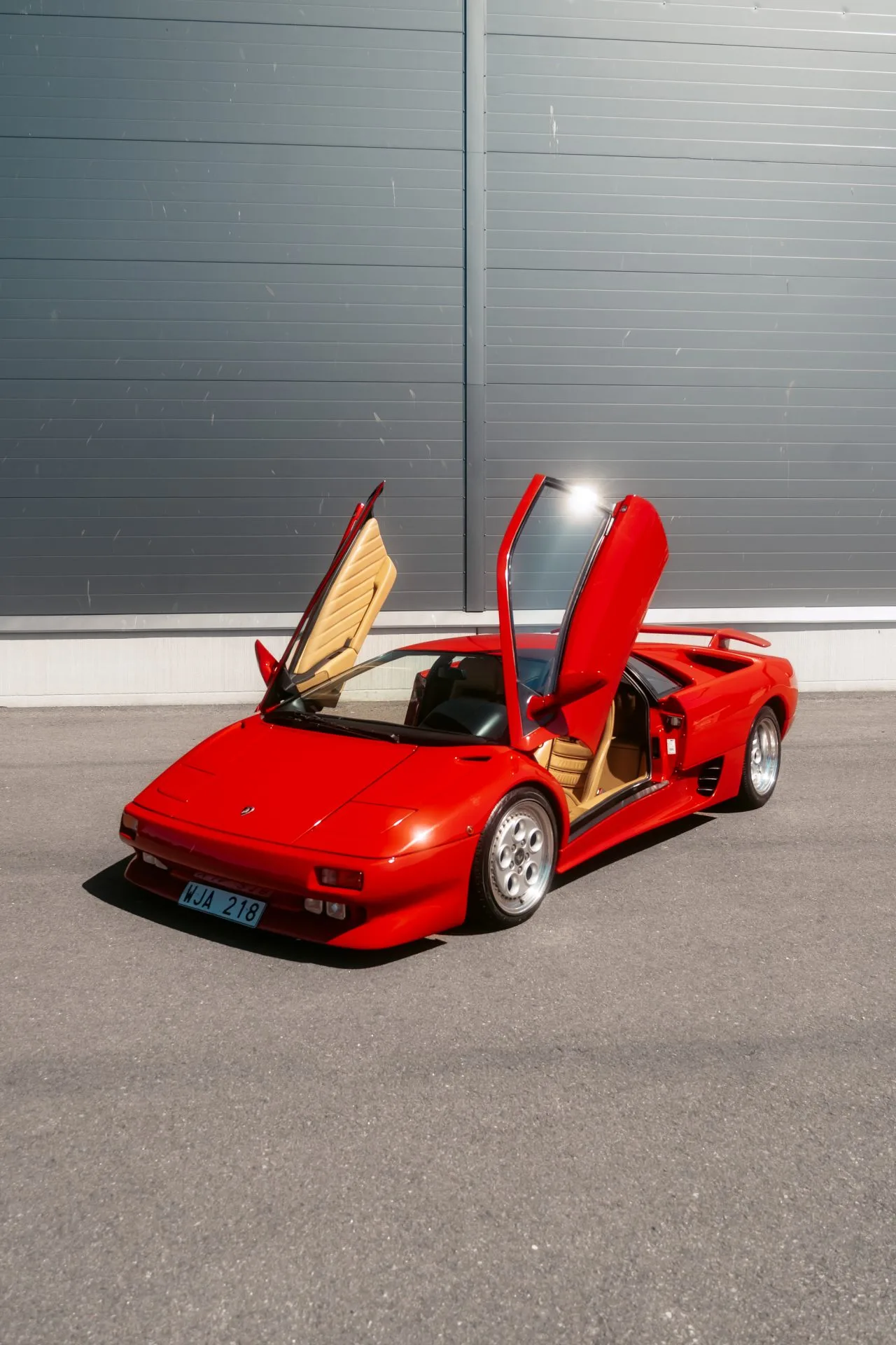 1991 Lamborghini Diablo offered by a specialist dealer in Uppsala, Sweden, main photo