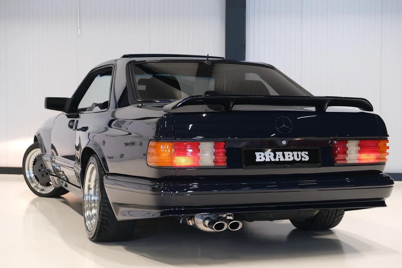 1991 Mercedes-Benz 560 SEC Brabus 6.0 Widebody offered by a collector car dealer in Alkmaar, Netherlands, photo 3 of 15