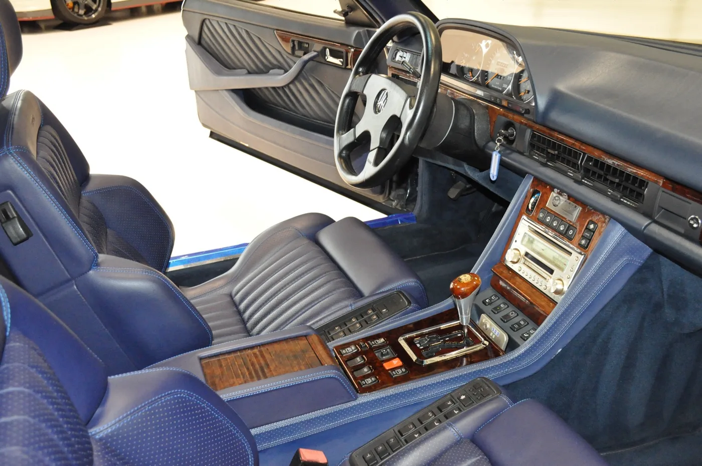 1991 Mercedes-Benz 560 SEC Brabus 6.0 Widebody offered by a collector car dealer in Alkmaar, Netherlands, photo 8 of 15