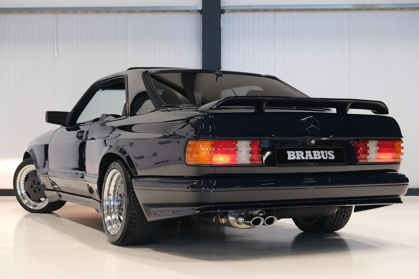 1991 Mercedes-Benz 560 SEC Brabus 6.0 Widebody offered by a collector car dealer in Alkmaar, Netherlands, photo 9 of 15