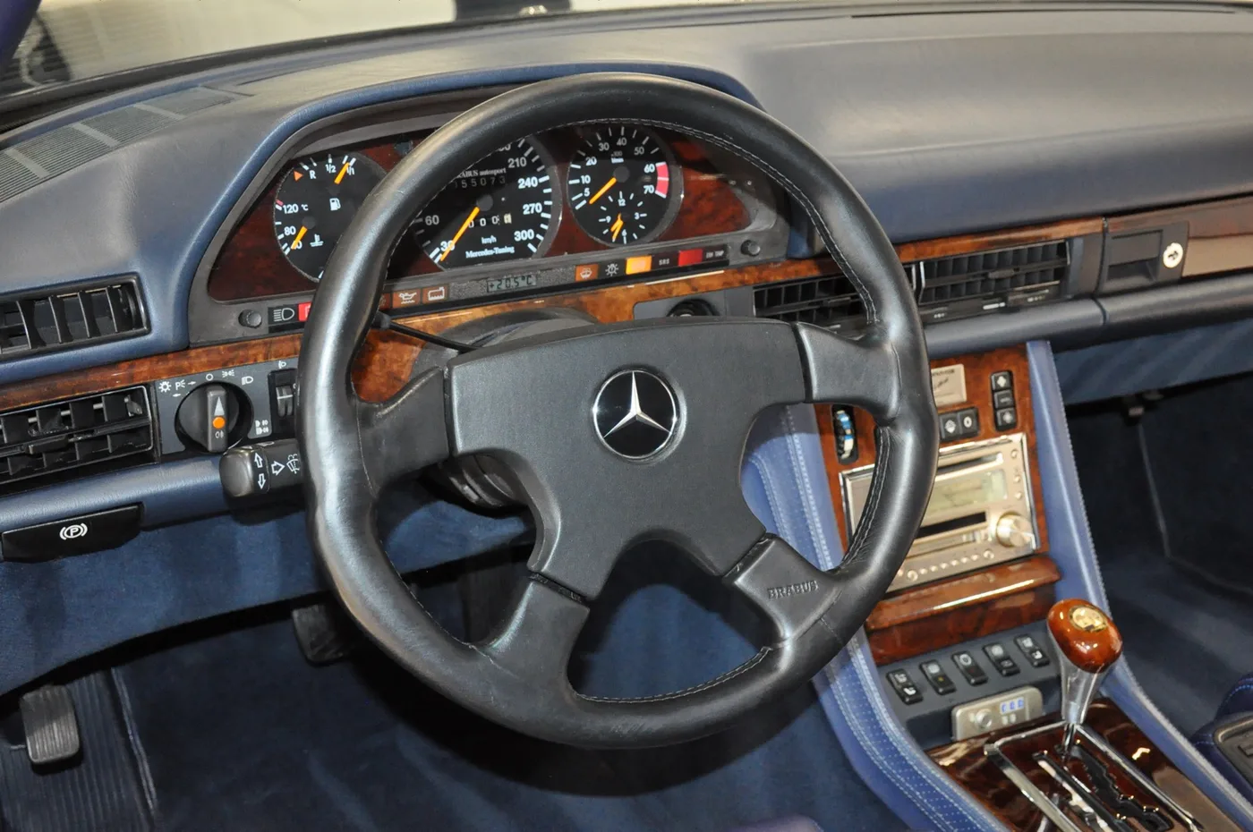 1991 Mercedes-Benz 560 SEC Brabus 6.0 Widebody offered by a collector car dealer in Alkmaar, Netherlands, photo 12 of 15