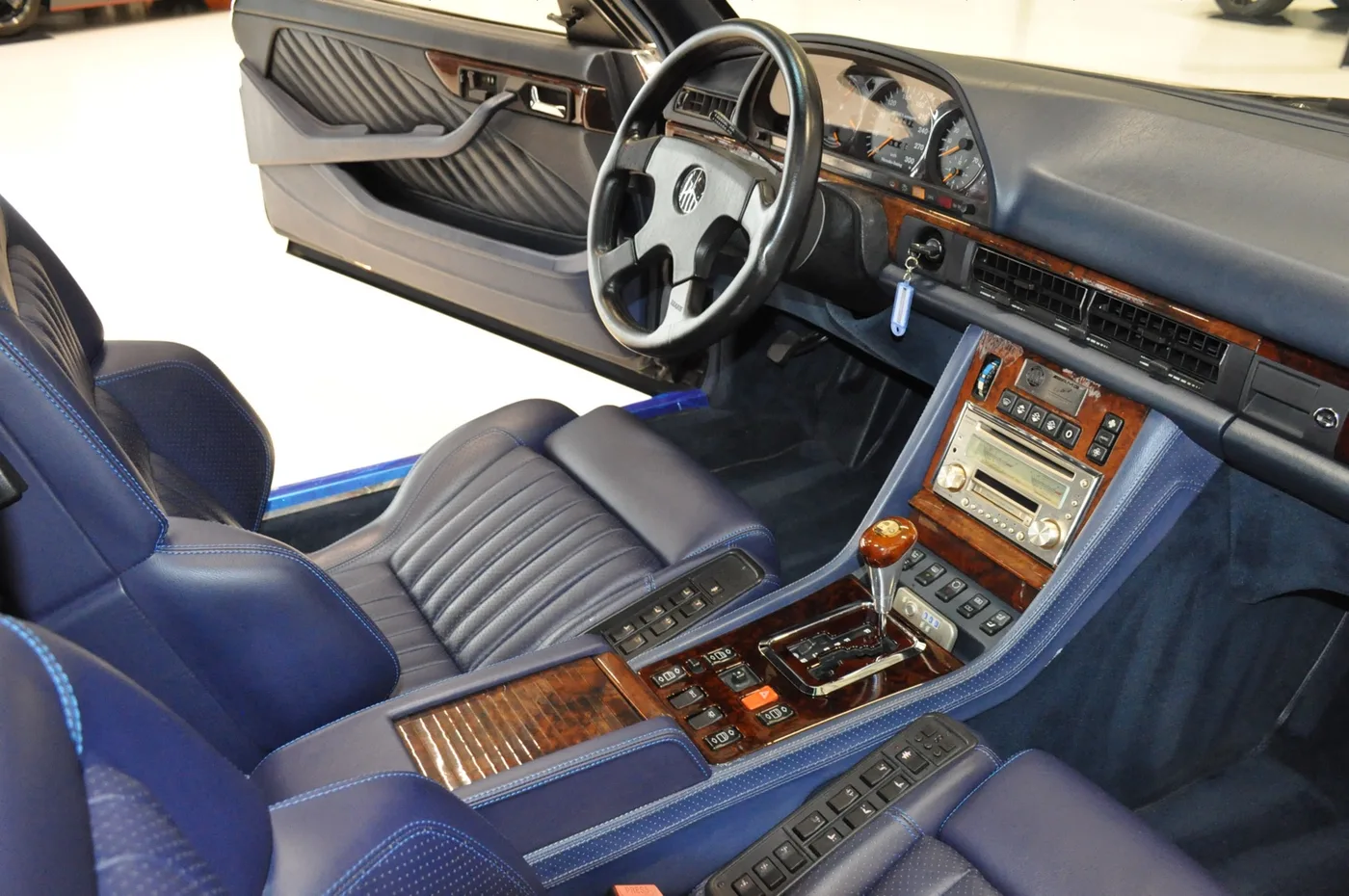 1991 Mercedes-Benz 560 SEC Brabus 6.0 Widebody offered by a collector car dealer in Alkmaar, Netherlands, photo 14 of 15