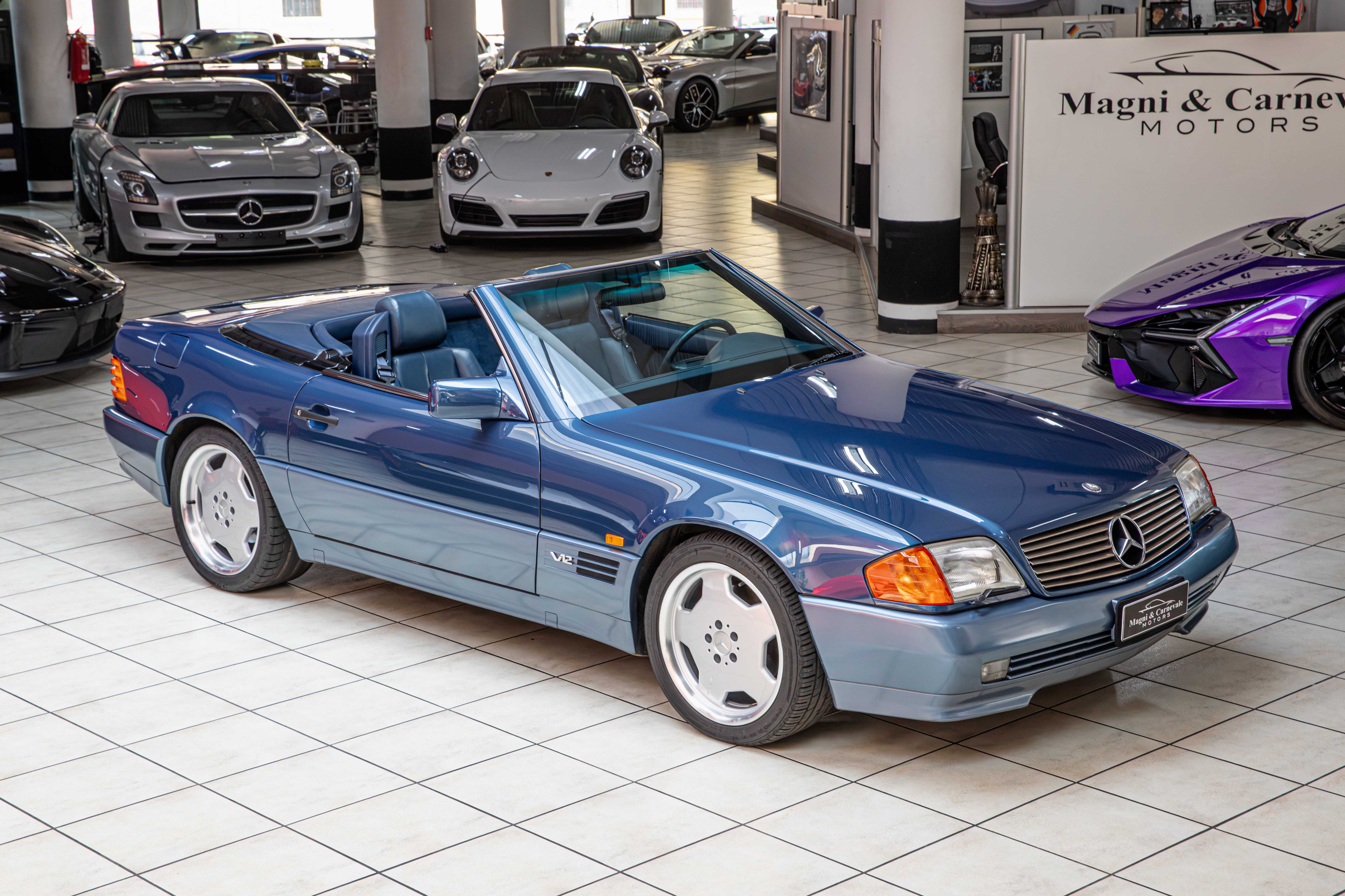 1992 Mercedes-Benz SL 600 offered by a specialist dealer in Milan, Italy, photo 5 of 20