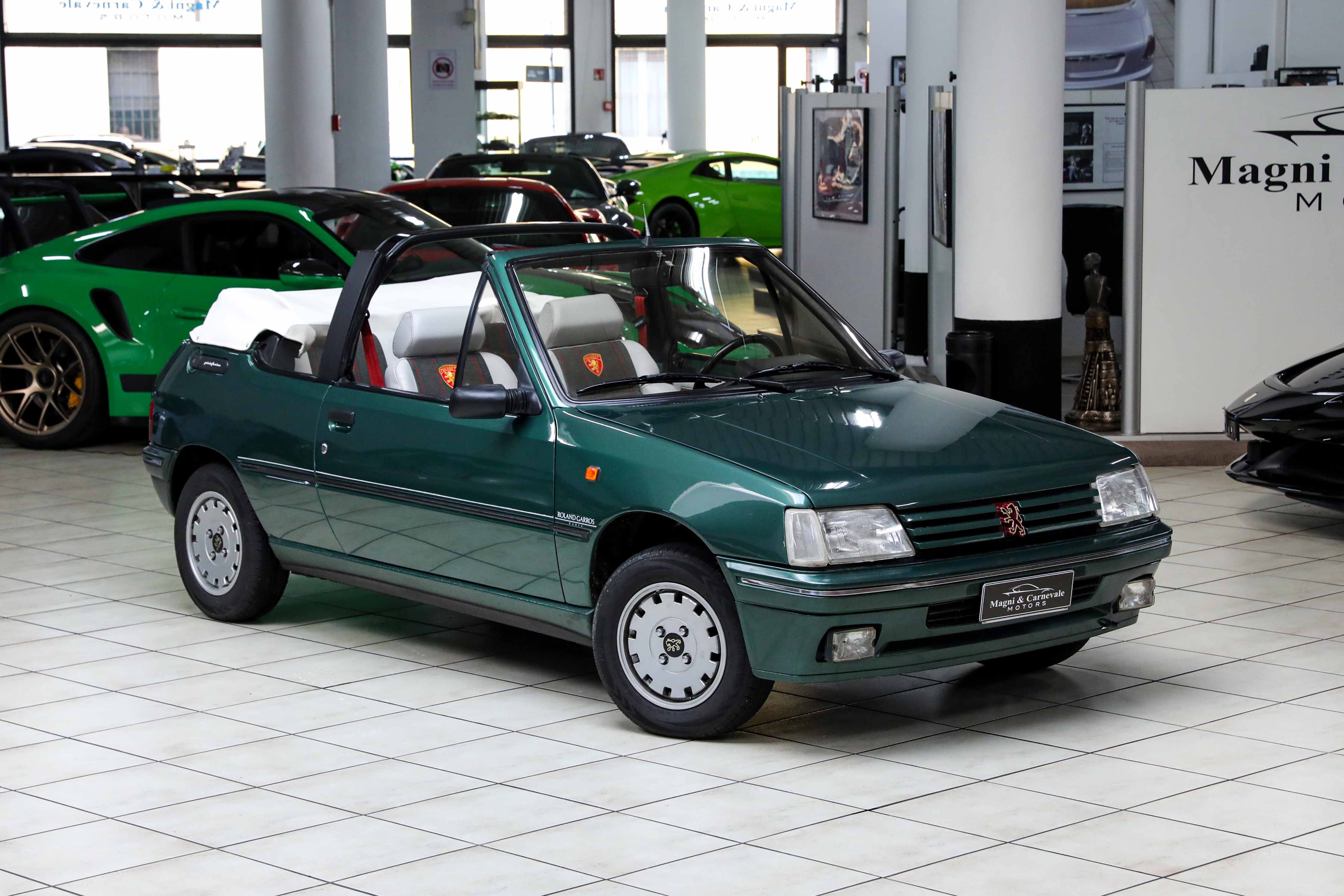 1992 Peugeot 205 Cabriolet offered by a specialist dealer in Milan, Italy, photo 2 of 20