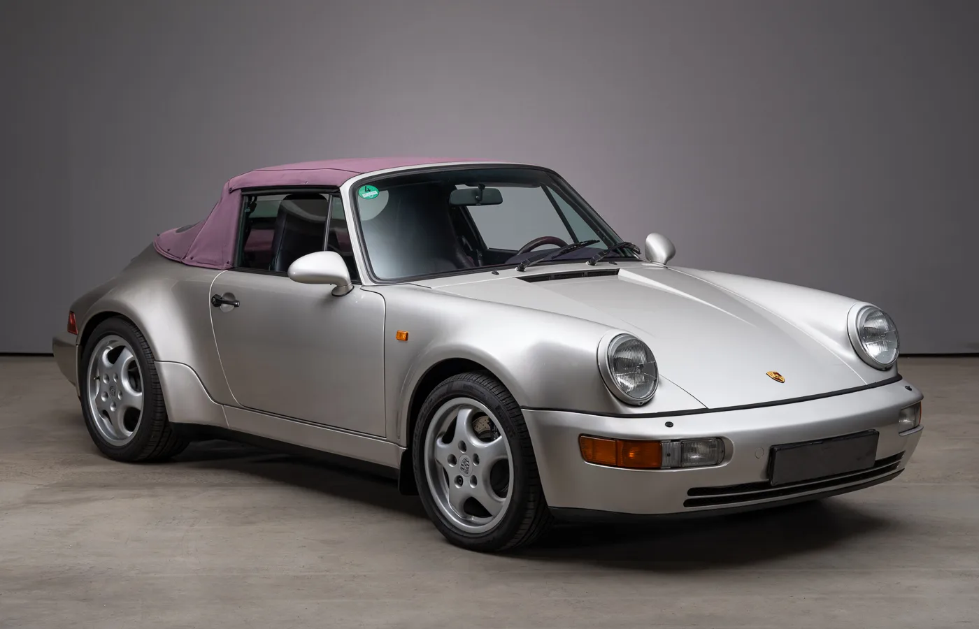 1992 Porsche 911 Carrera 2 Cabriolet Turbo-look (964), 4/30
