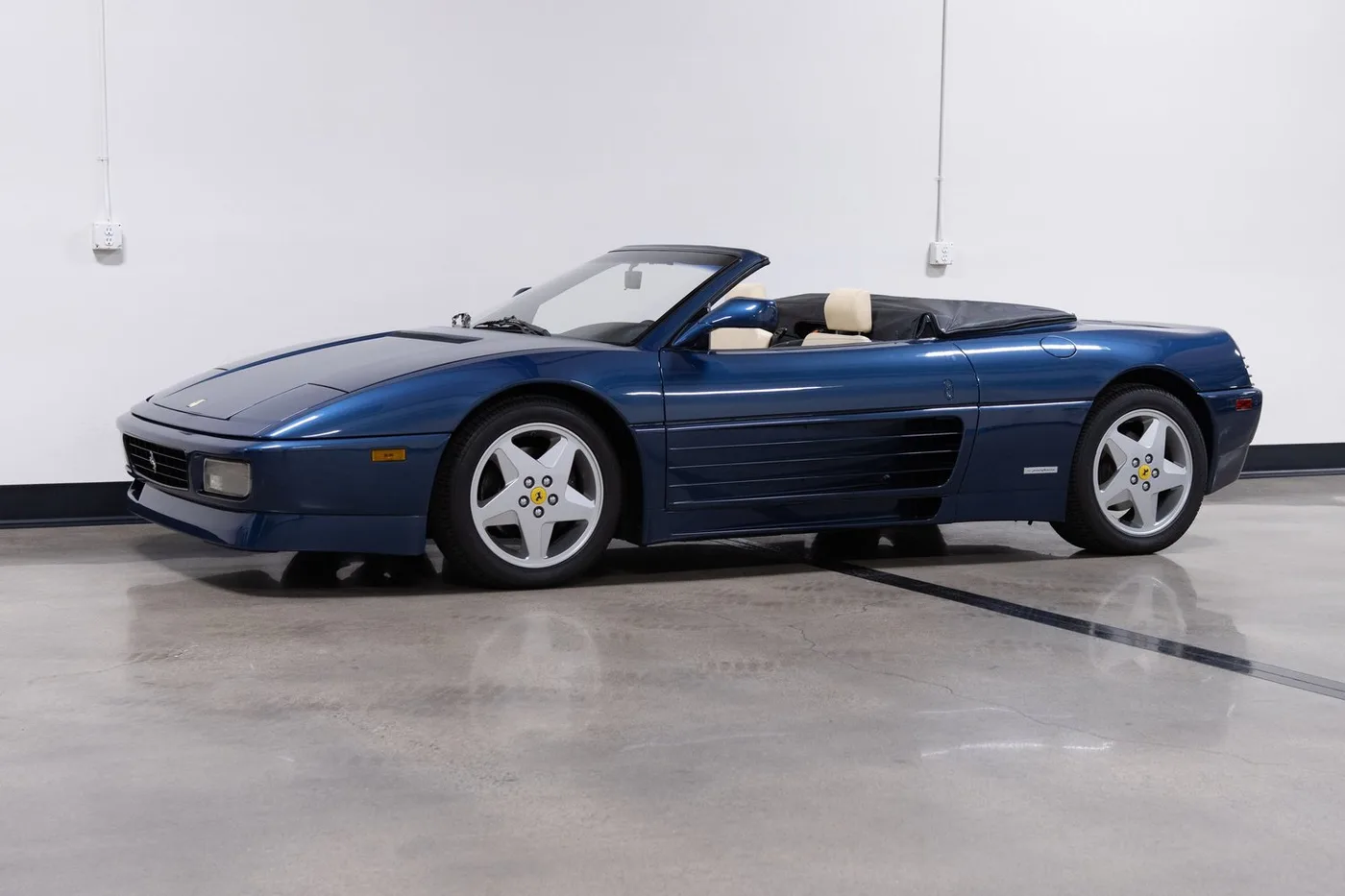 1994 Ferrari 348 Spider sold by a specialist dealer in Costa Mesa, United States, photo 10 of 15