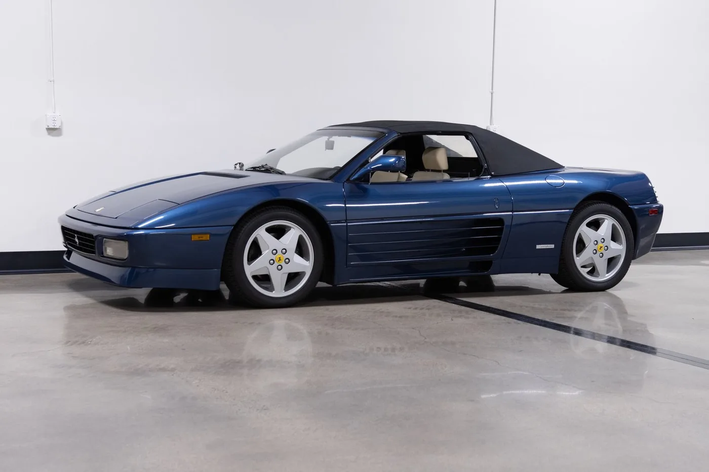 1994 Ferrari 348 Spider sold by a specialist dealer in Costa Mesa, United States, photo 13 of 15