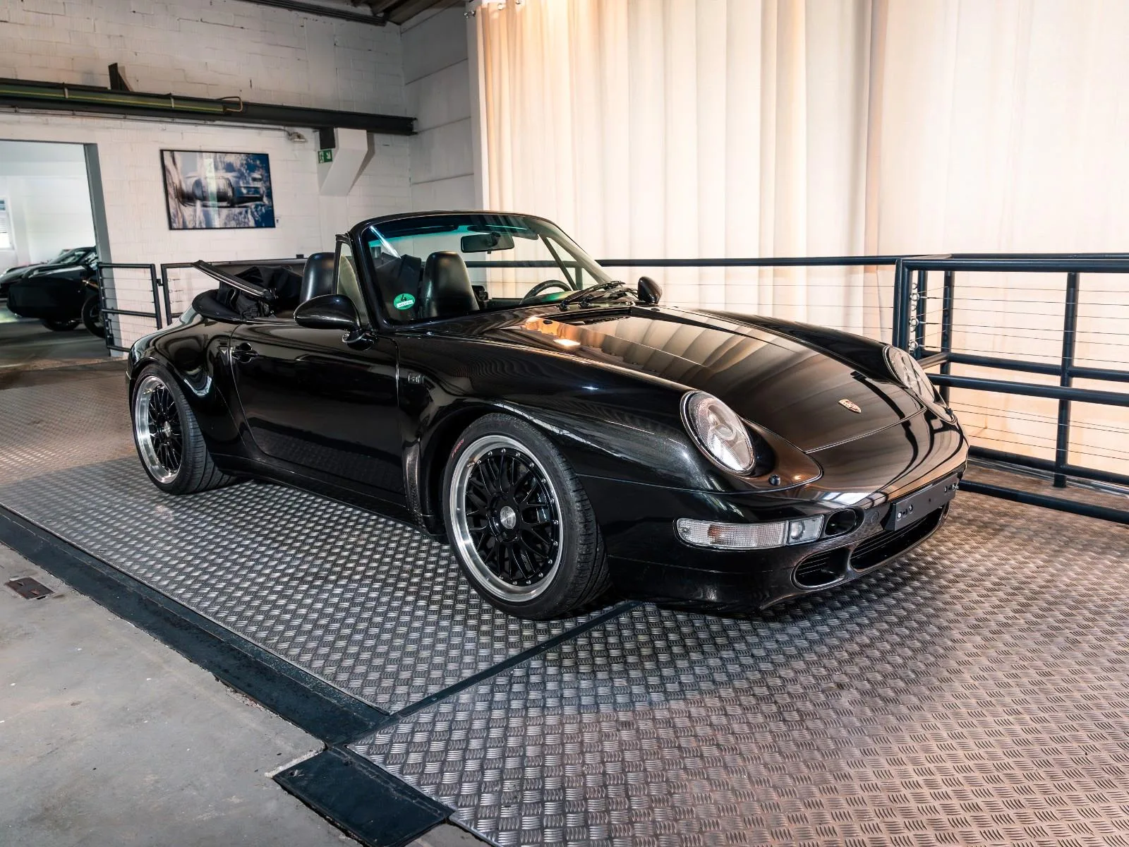 1994 Porsche 911 Carrera Cabriolet 993 offered by a specialist dealer in Ismaning, Germany, main photo