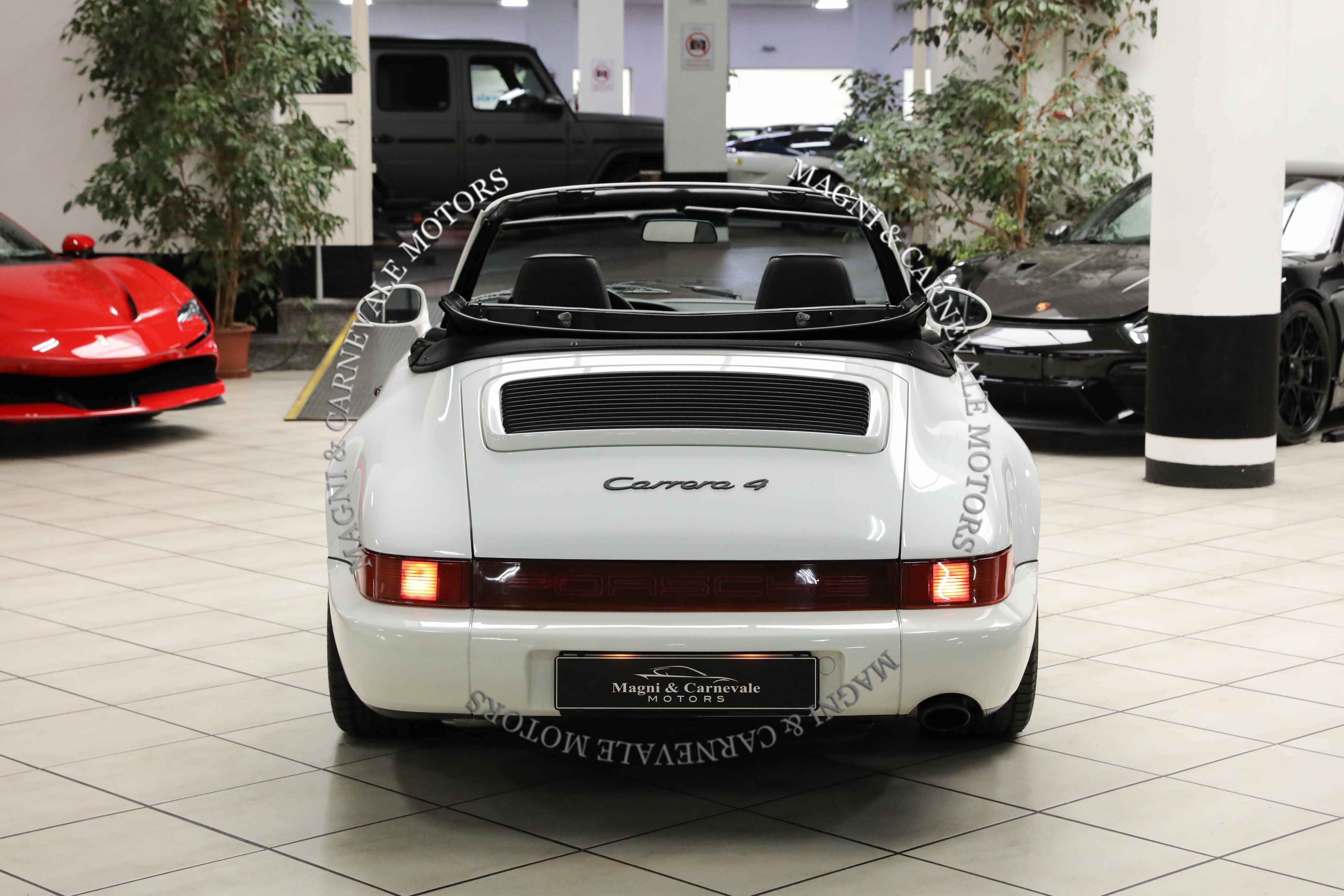 1994 Porsche 911 Carrera 4 Cabriolet offered by a specialist dealer in Milan, Italy, photo 14 of 20