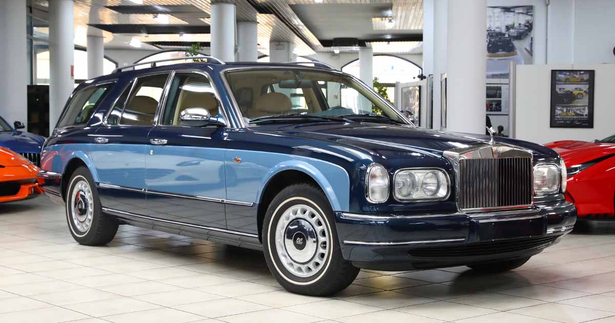 1998 Rolls-Royce Silver Seraph Estate Wagon proposée par un concessionnaire spécialisé à Milan, Italie, photo principale