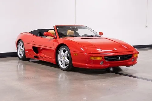 1999 Ferrari F355 Spider F1 sold by a specialist dealer in Costa Mesa, United States, main photo