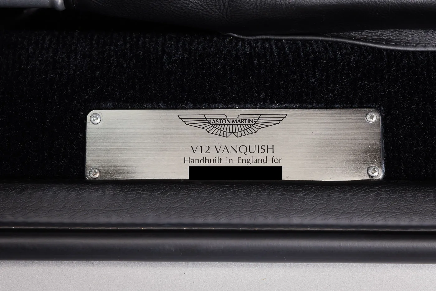 2001 Aston Martin V12 Vanquish, 20/29