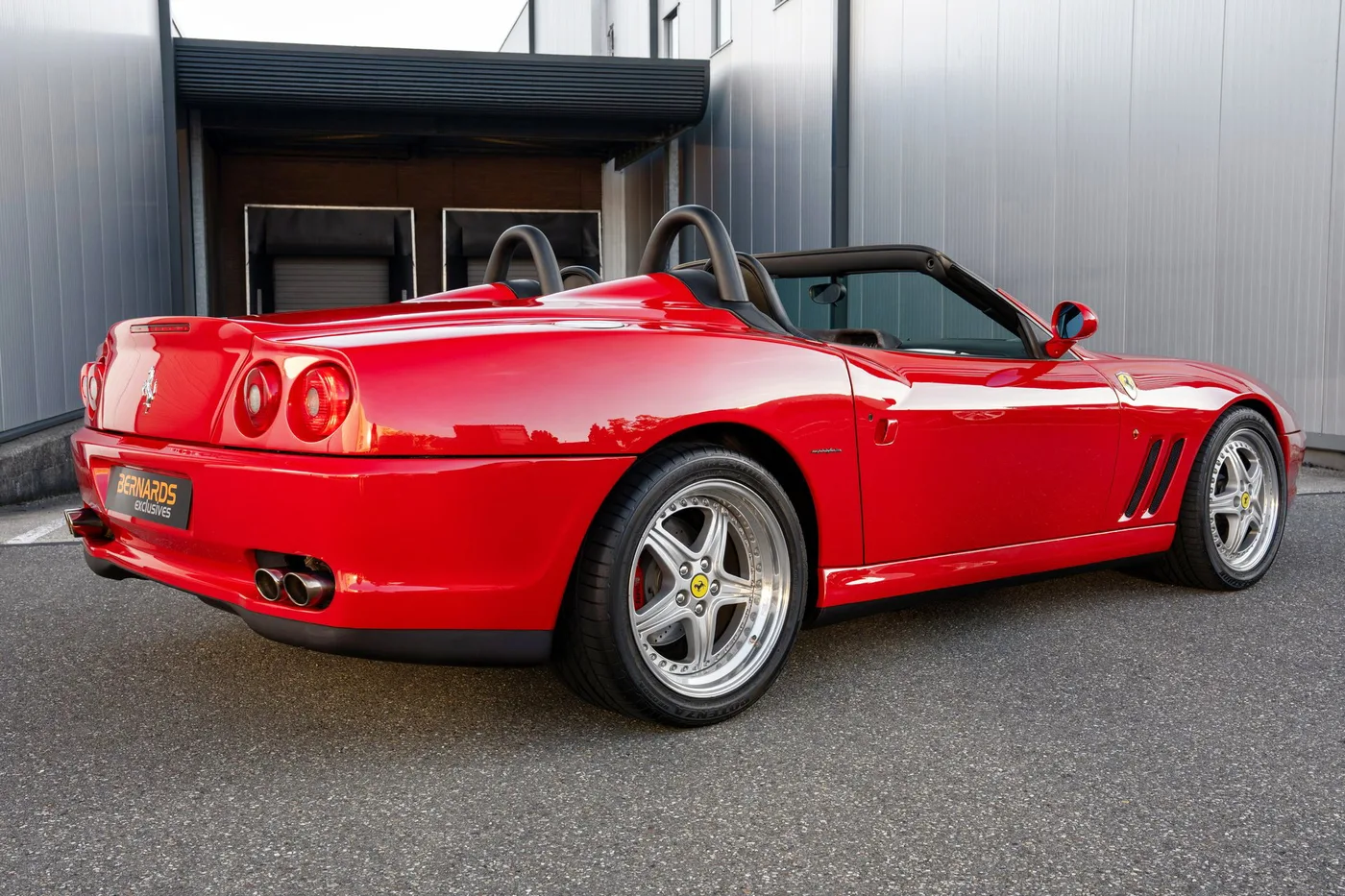 2001 Ferrari 550 Barchetta Pininfarina offered by a supercar dealer in Woerden, Netherlands, photo 2 of 25