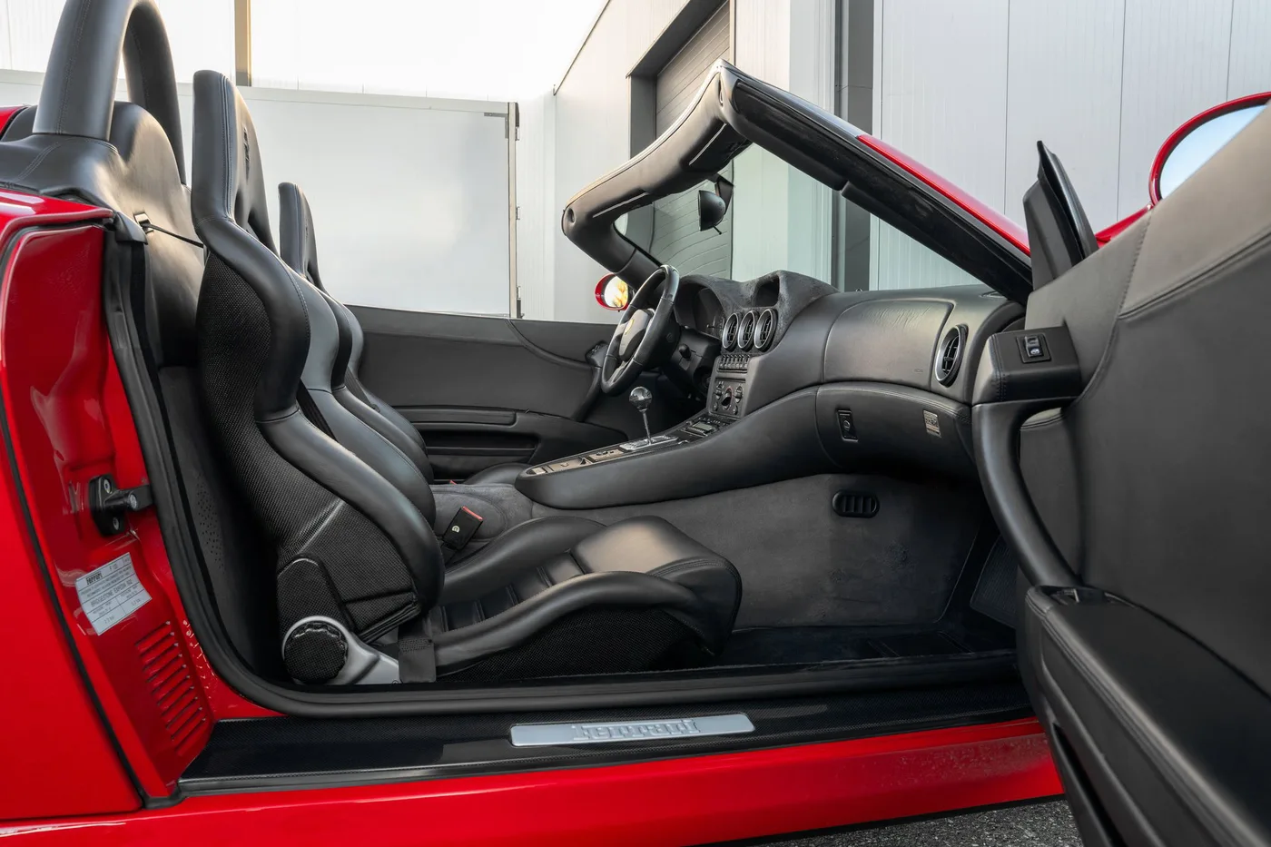2001 Ferrari 550 Barchetta Pininfarina offered by a supercar dealer in Woerden, Netherlands, photo 19 of 25