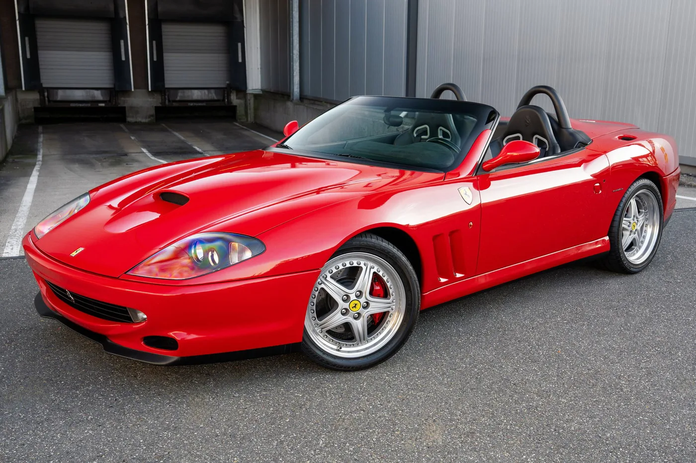 2001 Ferrari 550 Barchetta Pininfarina offered by a supercar dealer in Woerden, Netherlands, photo 24 of 25