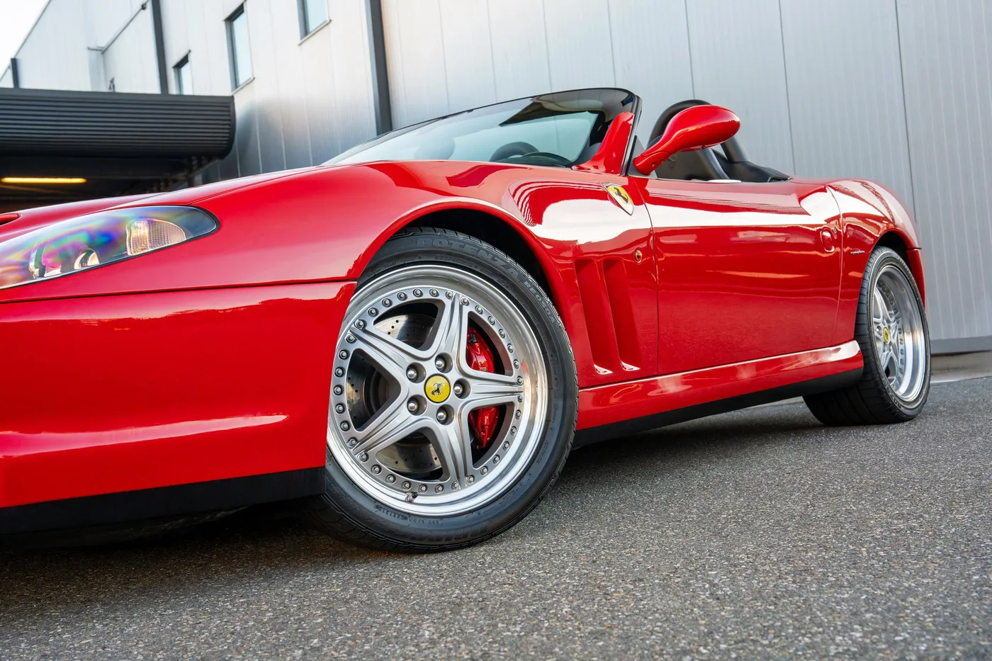 2001 Ferrari 550 Barchetta Pininfarina offered by a supercar dealer in Woerden, Netherlands, photo 25 of 25
