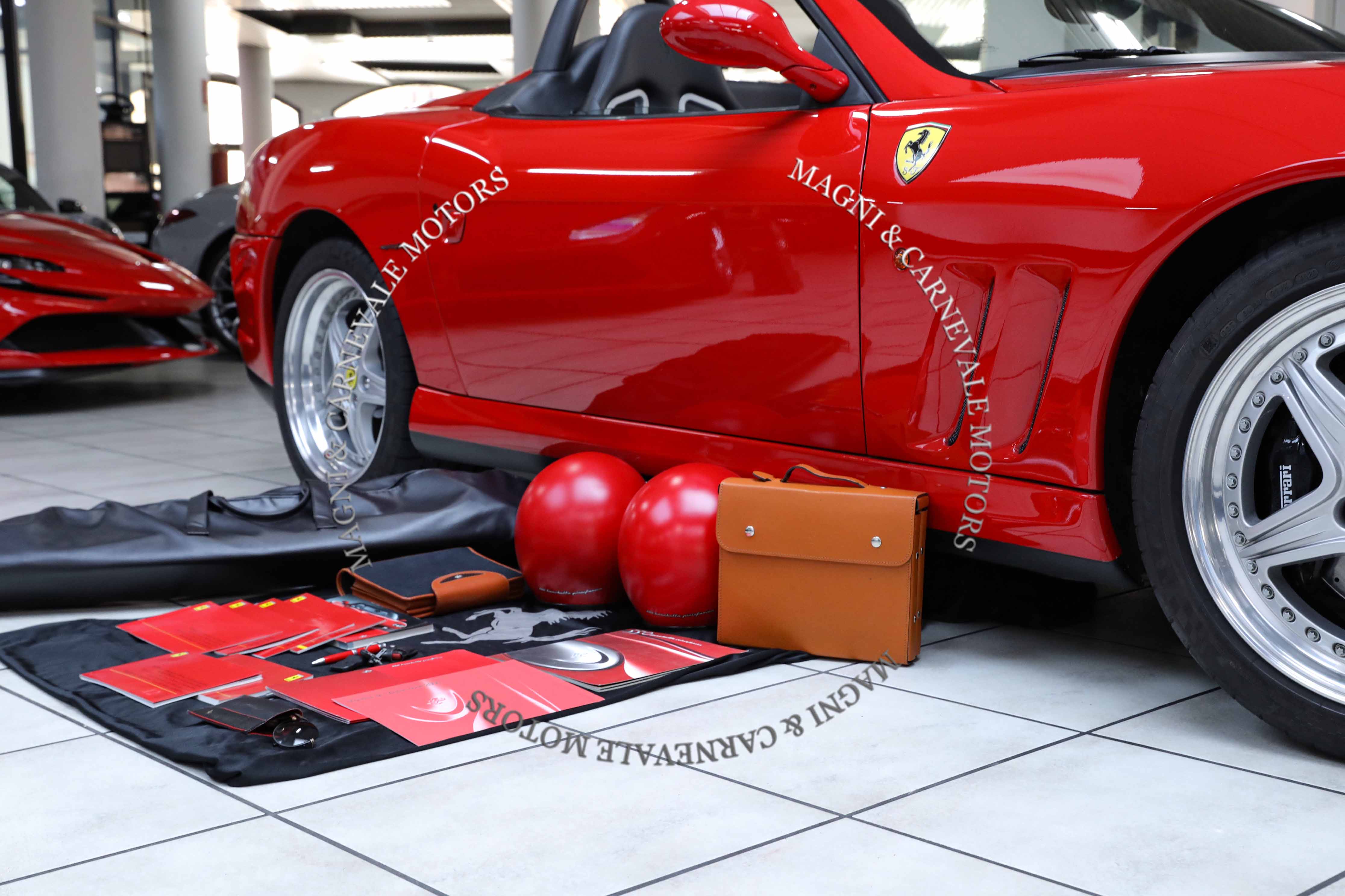 2001 Ferrari 550 Barchetta Pininfarina offered by a specialist dealer in Milan, Italy, photo 18 of 20