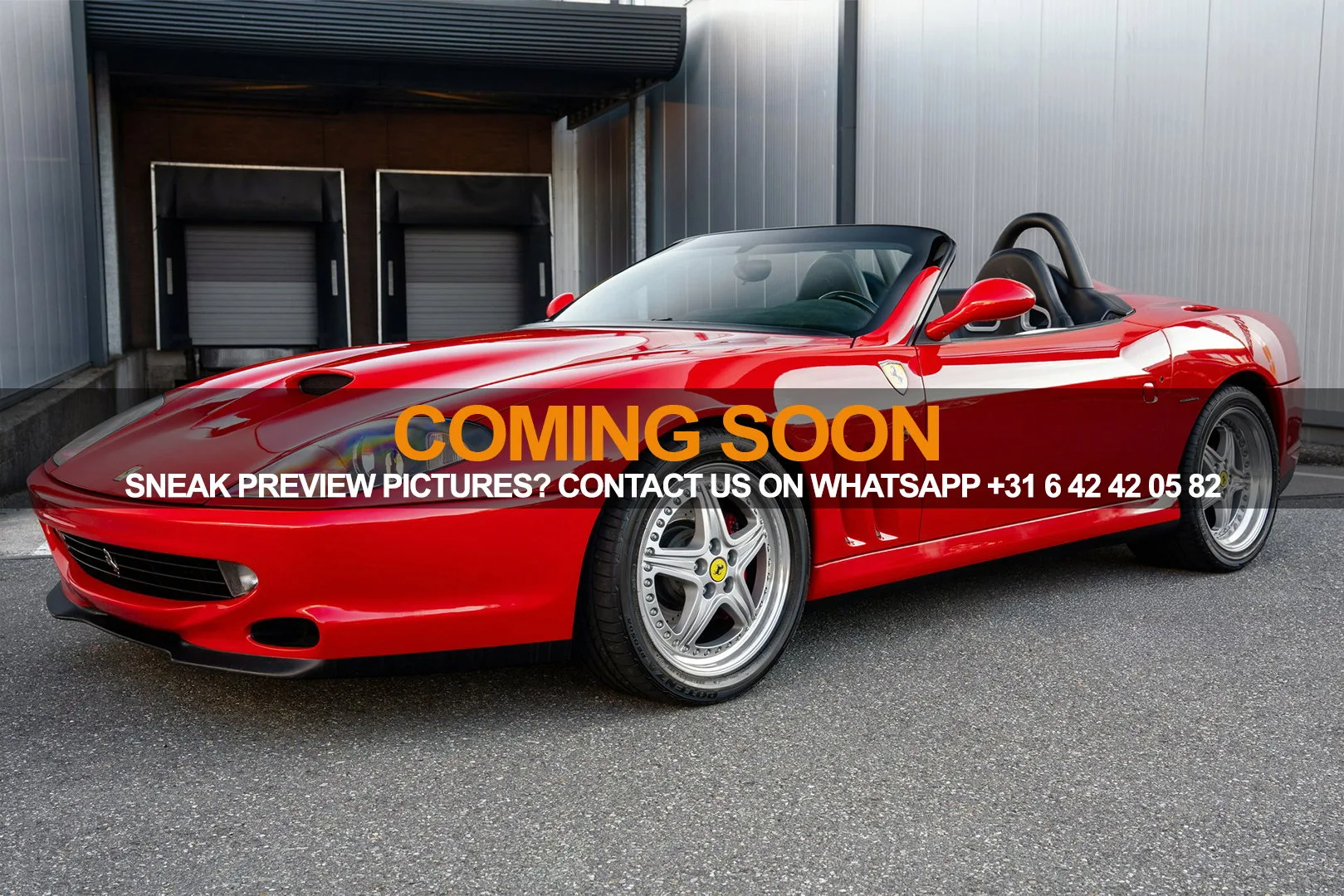 2002 Ferrari 550 Barchetta Pininfarina angeboten von einem Supersportwagenhändler in Woerden, Niederlande, Hauptfoto