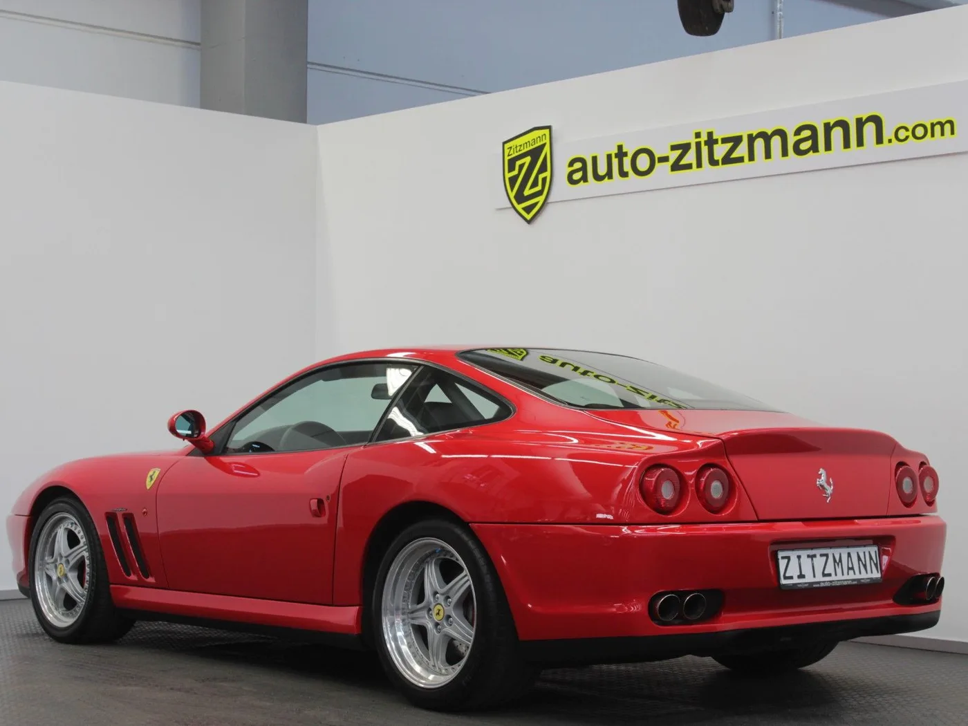 2002 Ferrari 550 Maranello offered by a specialist dealer in Nuremberg, Germany, photo 3 of 15