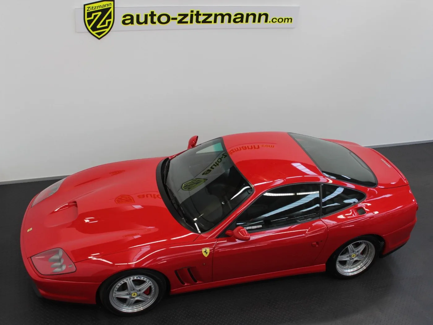 2002 Ferrari 550 Maranello offered by a specialist dealer in Nuremberg, Germany, photo 7 of 15