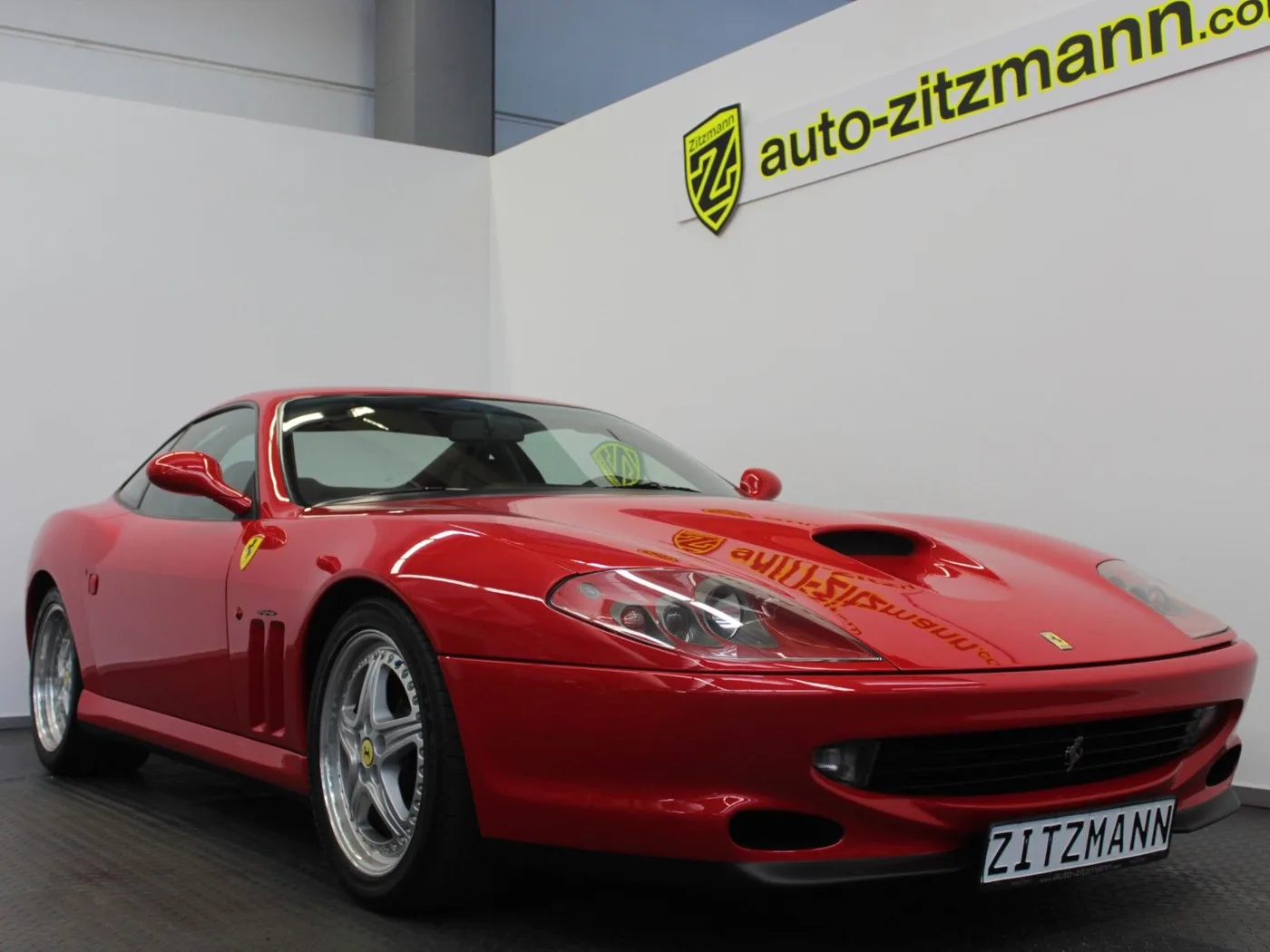 2002 Ferrari 550 Maranello offered by a specialist dealer in Nuremberg, Germany, photo 8 of 15