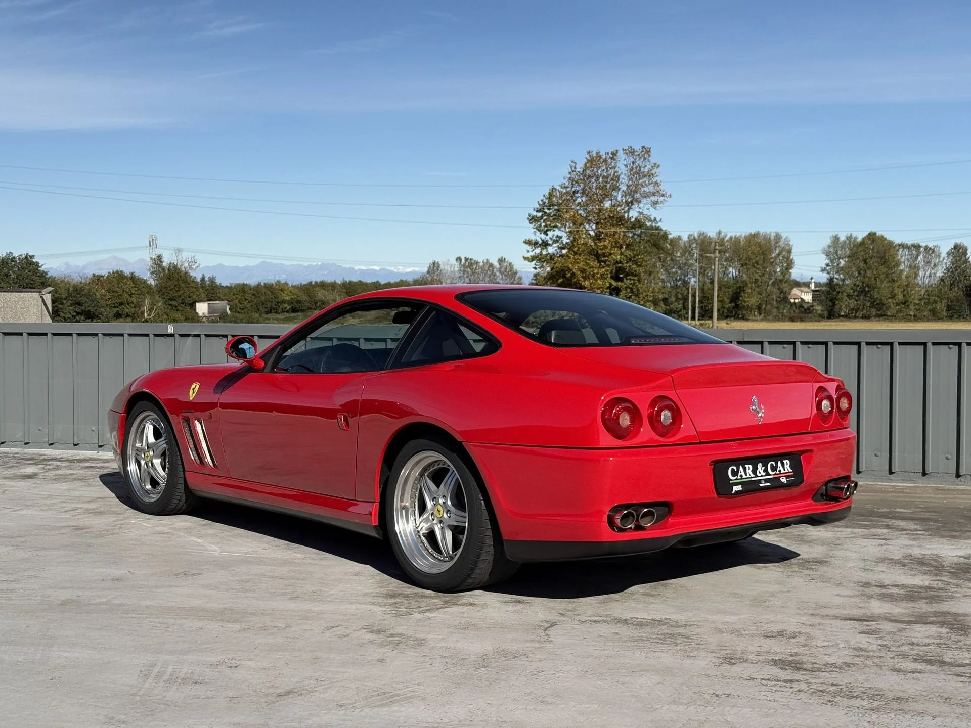 2002 Ferrari 550 Maranello Handling Fiorano, 2/19