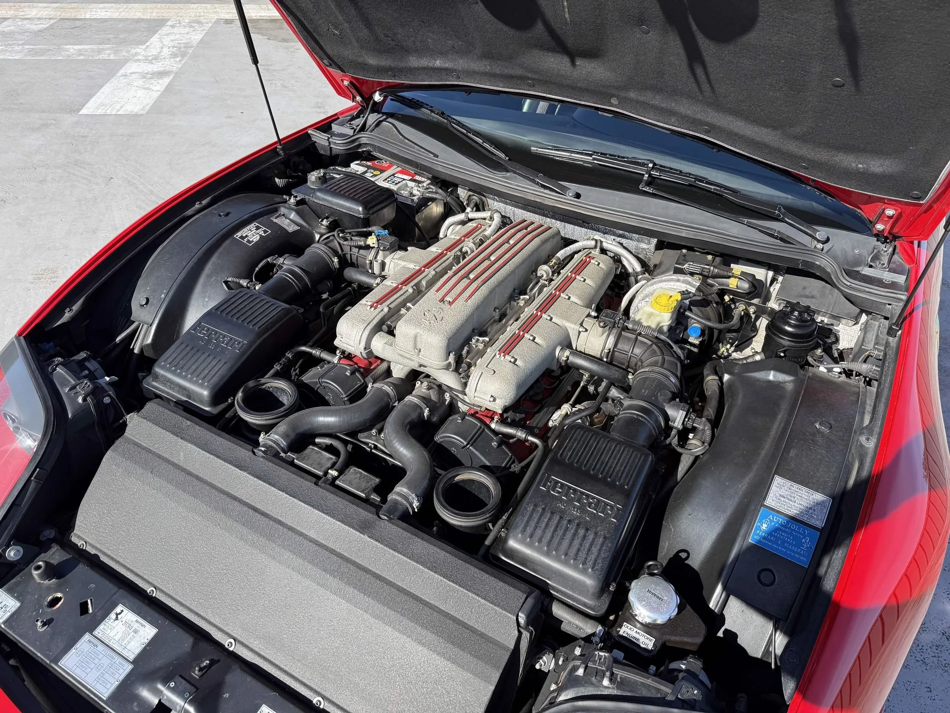 2002 Ferrari 550 Maranello Handling Fiorano, 16/19