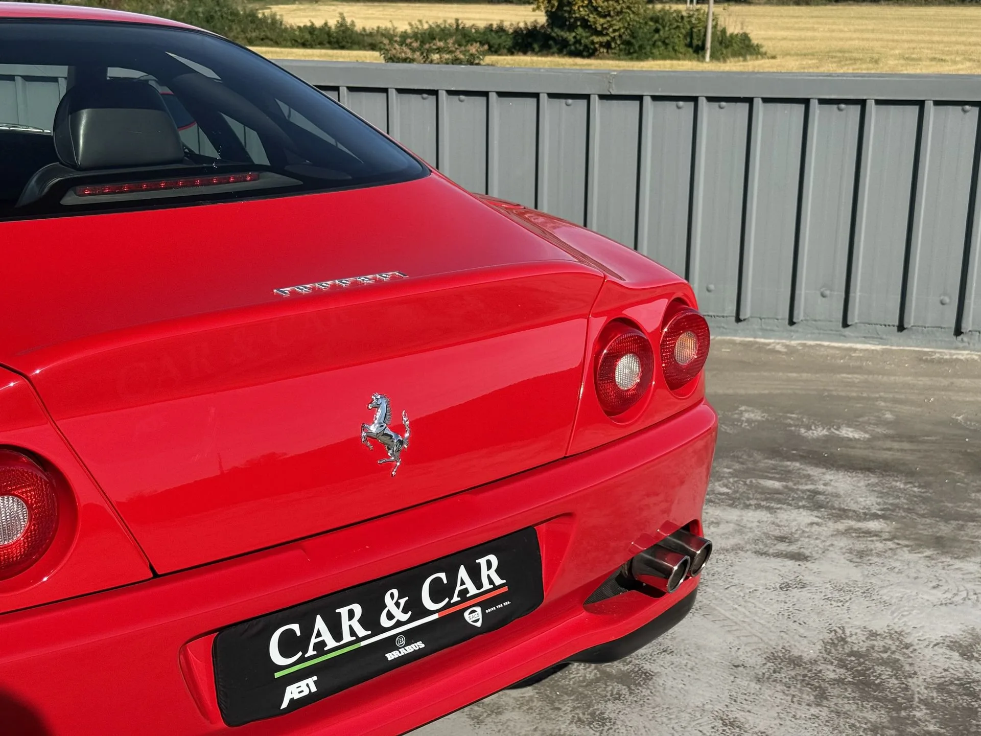 2002 Ferrari 550 Maranello Handling Fiorano, 17/19