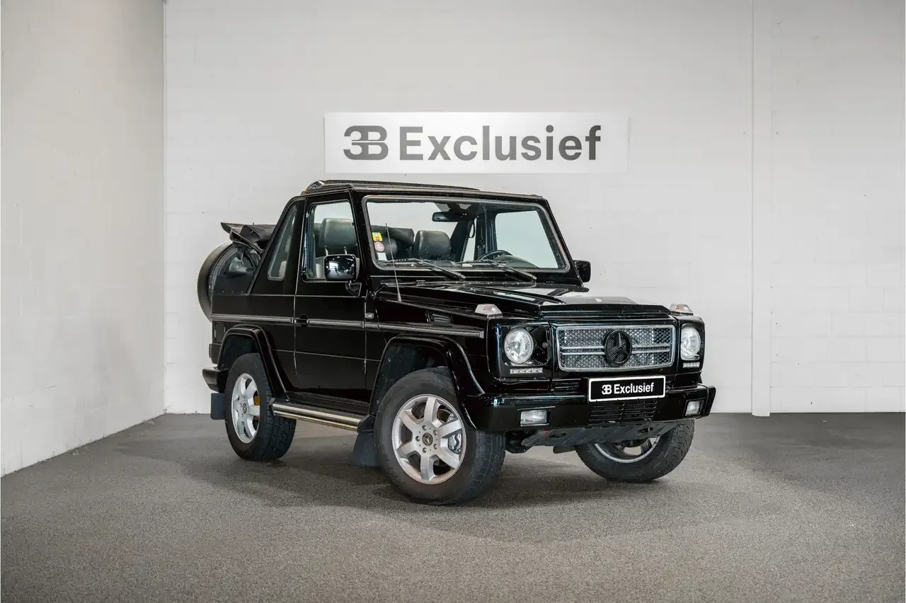 2002 Mercedes-Benz G 400 CDI Cabriolet angeboten von einem Fachhändler in Rotterdam, Niederlande, Hauptfoto