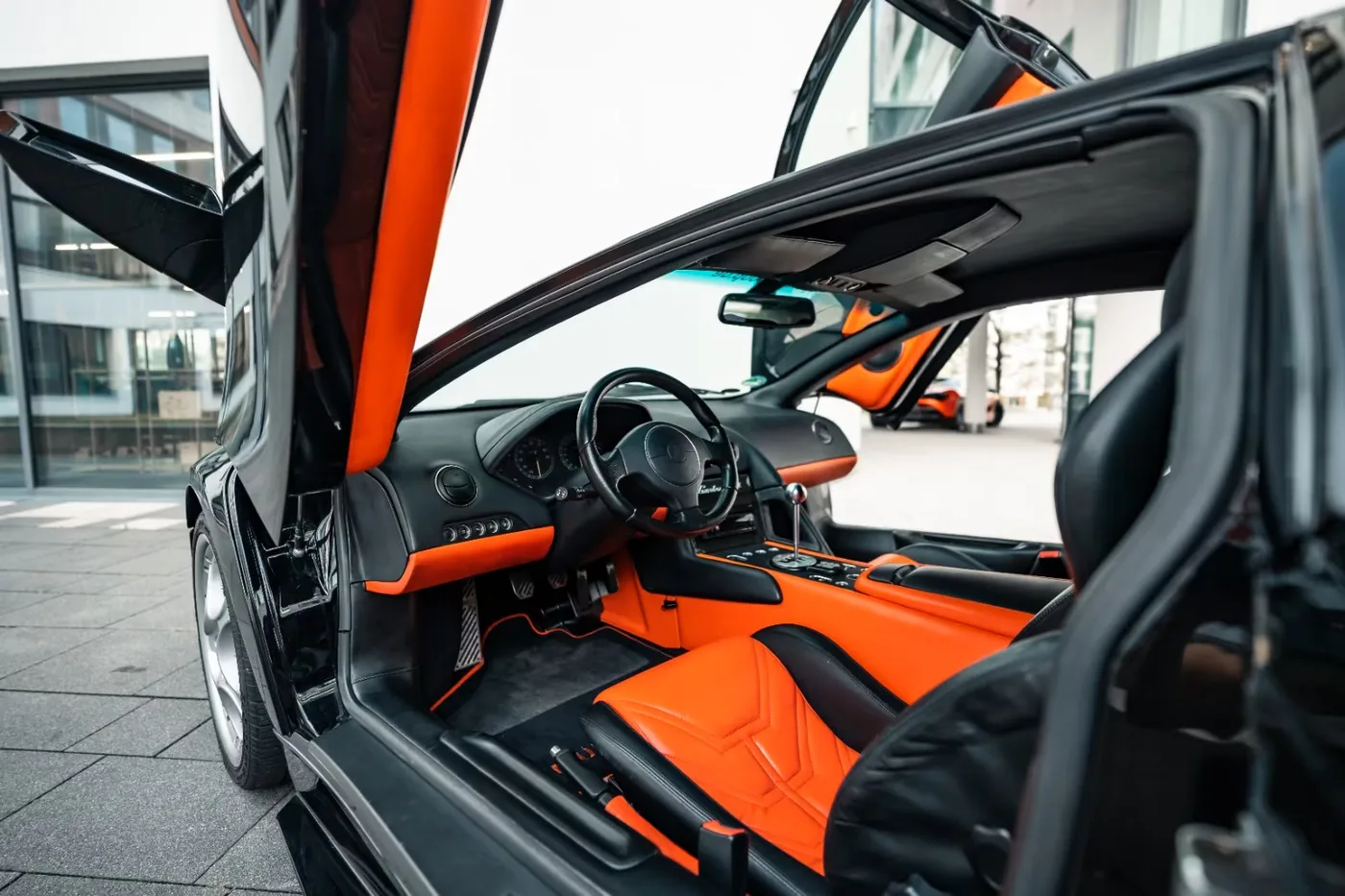 2003 Lamborghini Murciélago 6.2, 6-speed manual offered by a supercar dealer in Munich, Germany, photo 10 of 15